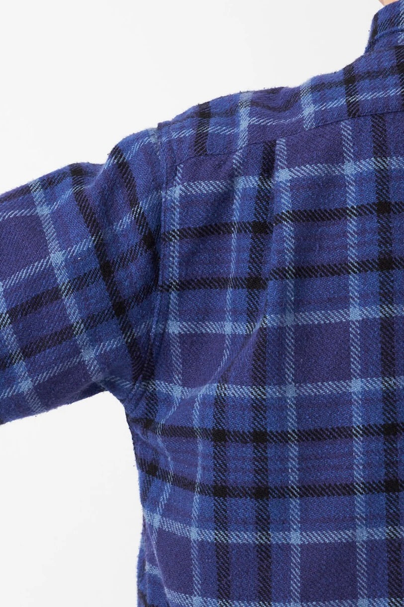 Nanamica - Heavy Flannel Shirt (Navy)