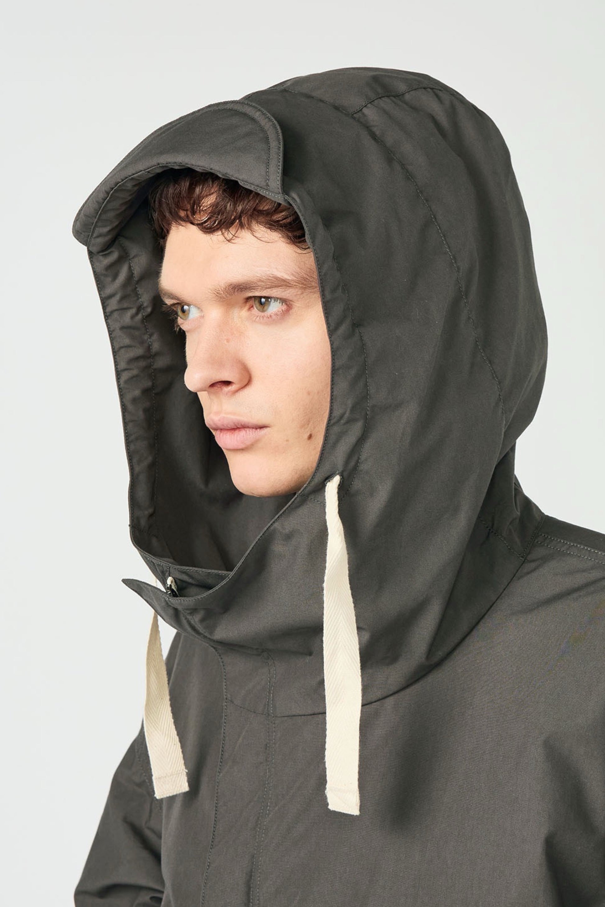 Veste Hooded Deck Jacket Nanamica Dark Navy - Veste Déperlante Japonaise