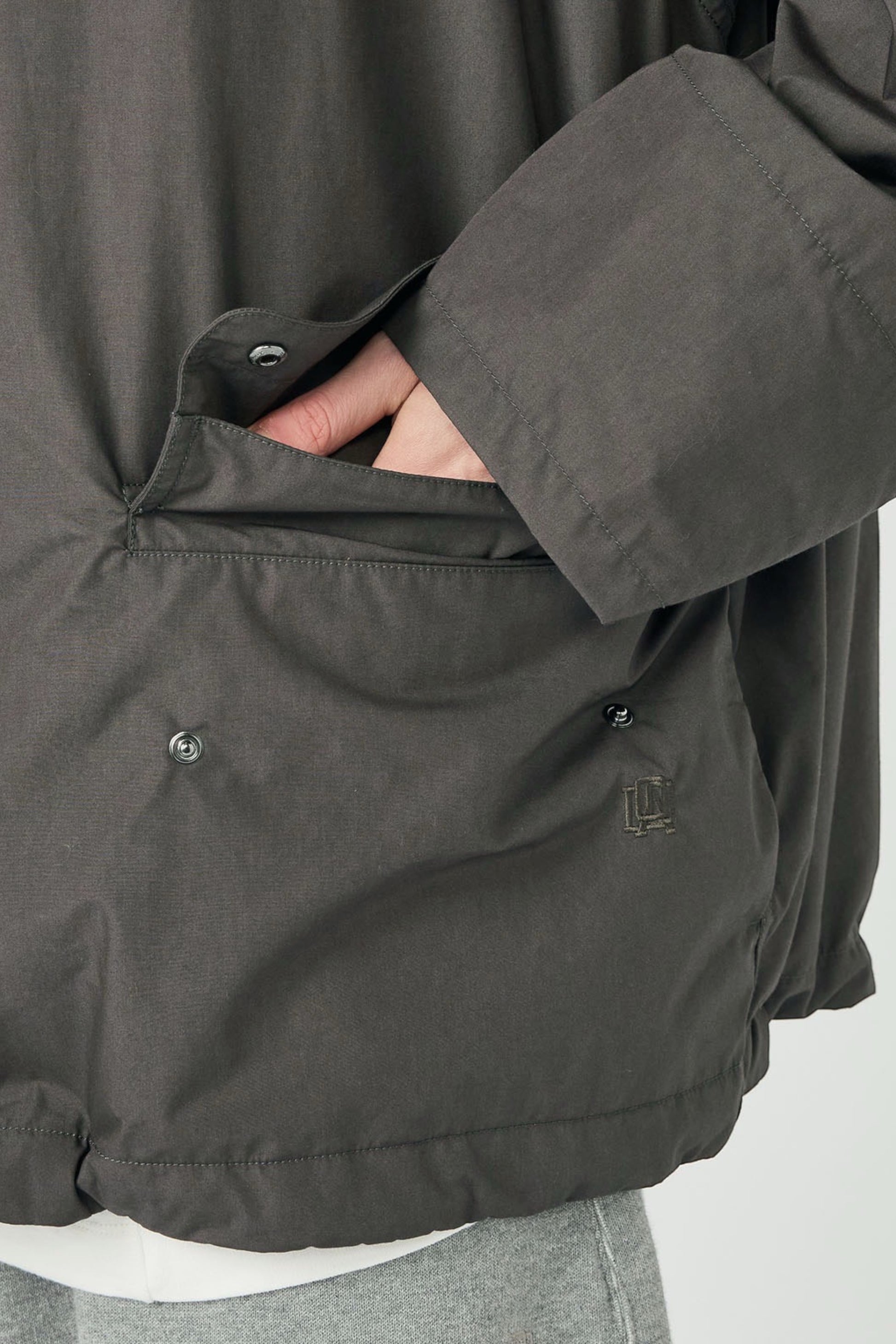 Veste Hooded Deck Jacket Nanamica Dark Navy - Veste Déperlante Japonaise