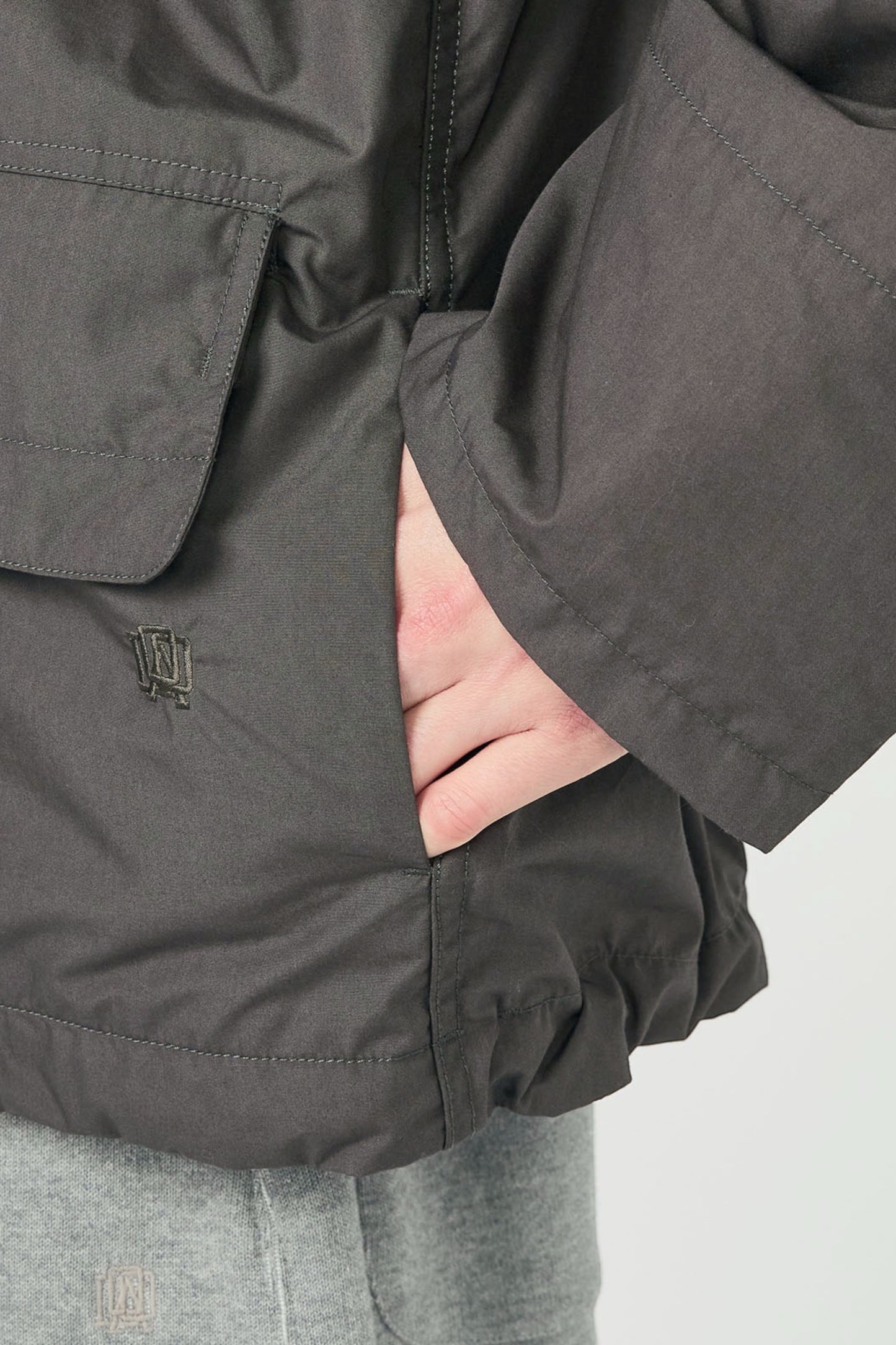 Veste Hooded Deck Jacket Nanamica Dark Navy - Veste Déperlante Japonaise