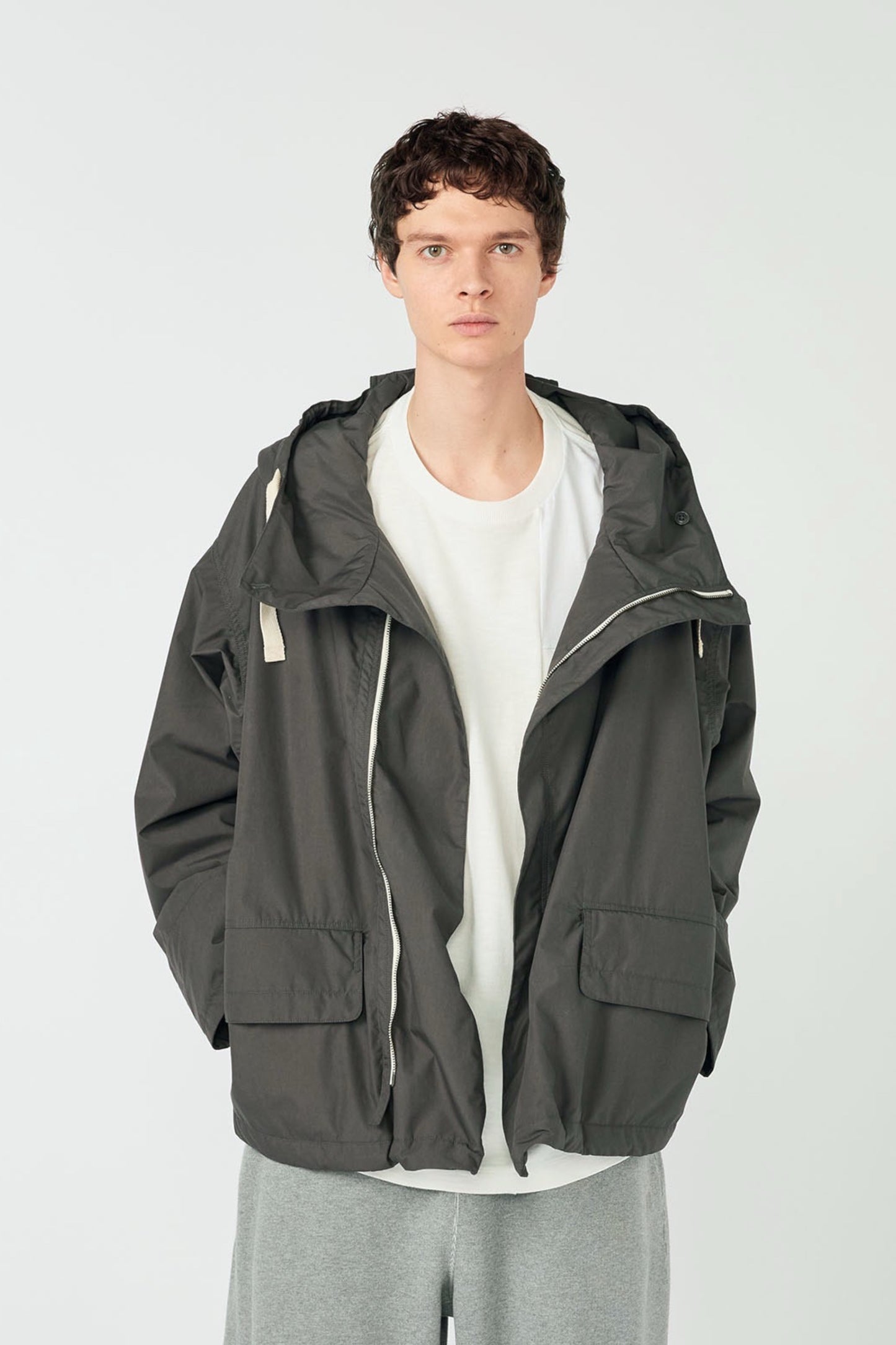 Veste Hooded Deck Jacket Nanamica Dark Navy - Veste Déperlante Japonaise