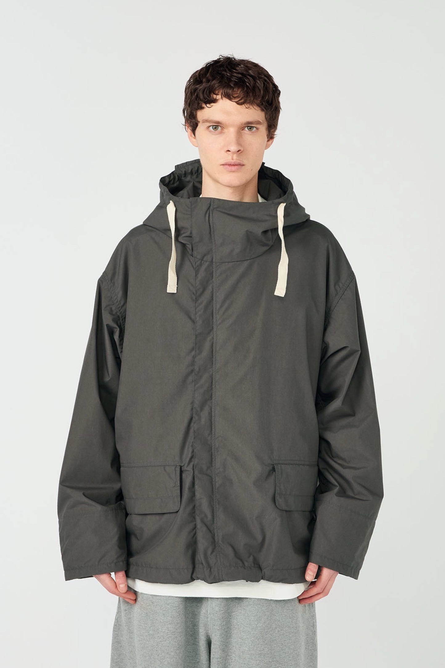 Veste Hooded Deck Jacket Nanamica Dark Navy - Veste Déperlante Japonaise