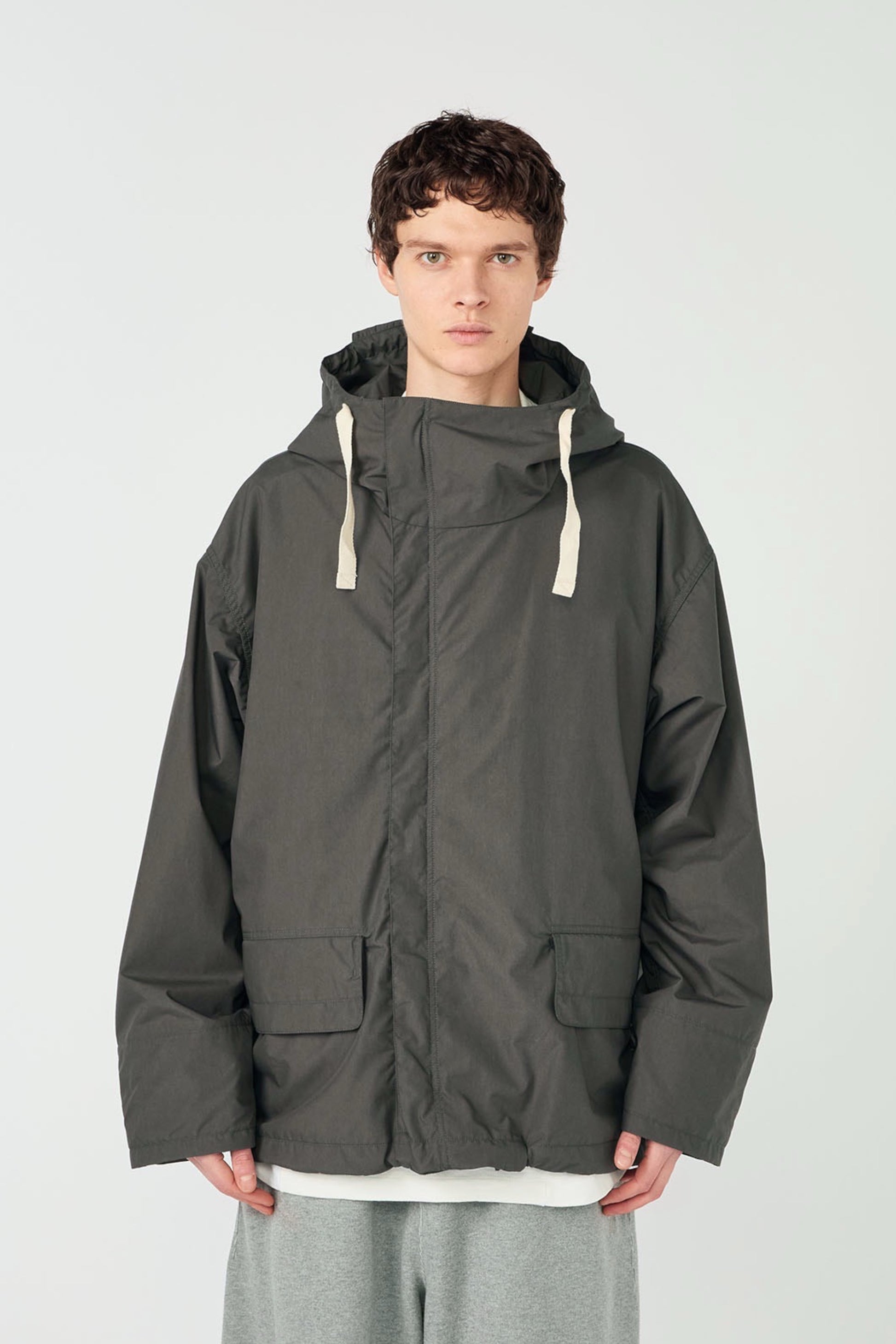 Veste Hooded Deck Jacket Nanamica Dark Navy - Veste Déperlante Japonaise