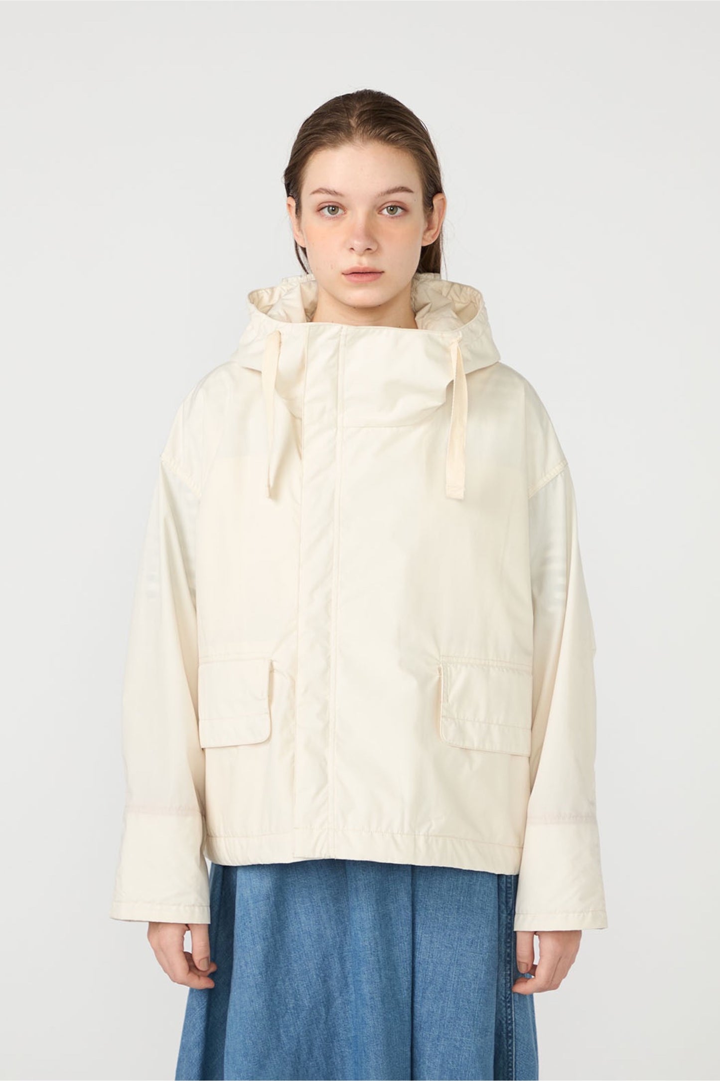 Veste Hooded Deck Jacket Nanamica Dark Navy - Veste Déperlante Japonaise