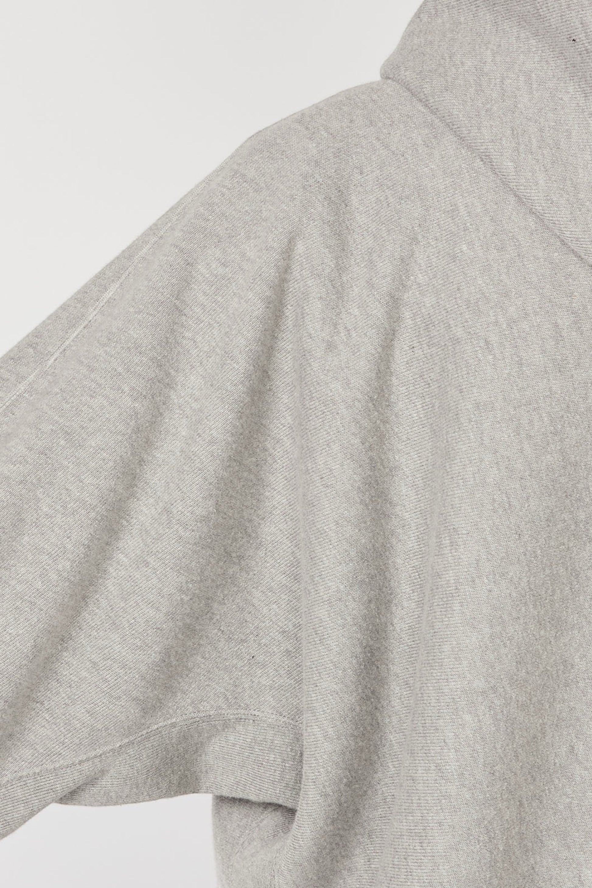 Sweat à Capuche COOLMAX® Nanamica Heather Gray - Hoodie Japonais Premium