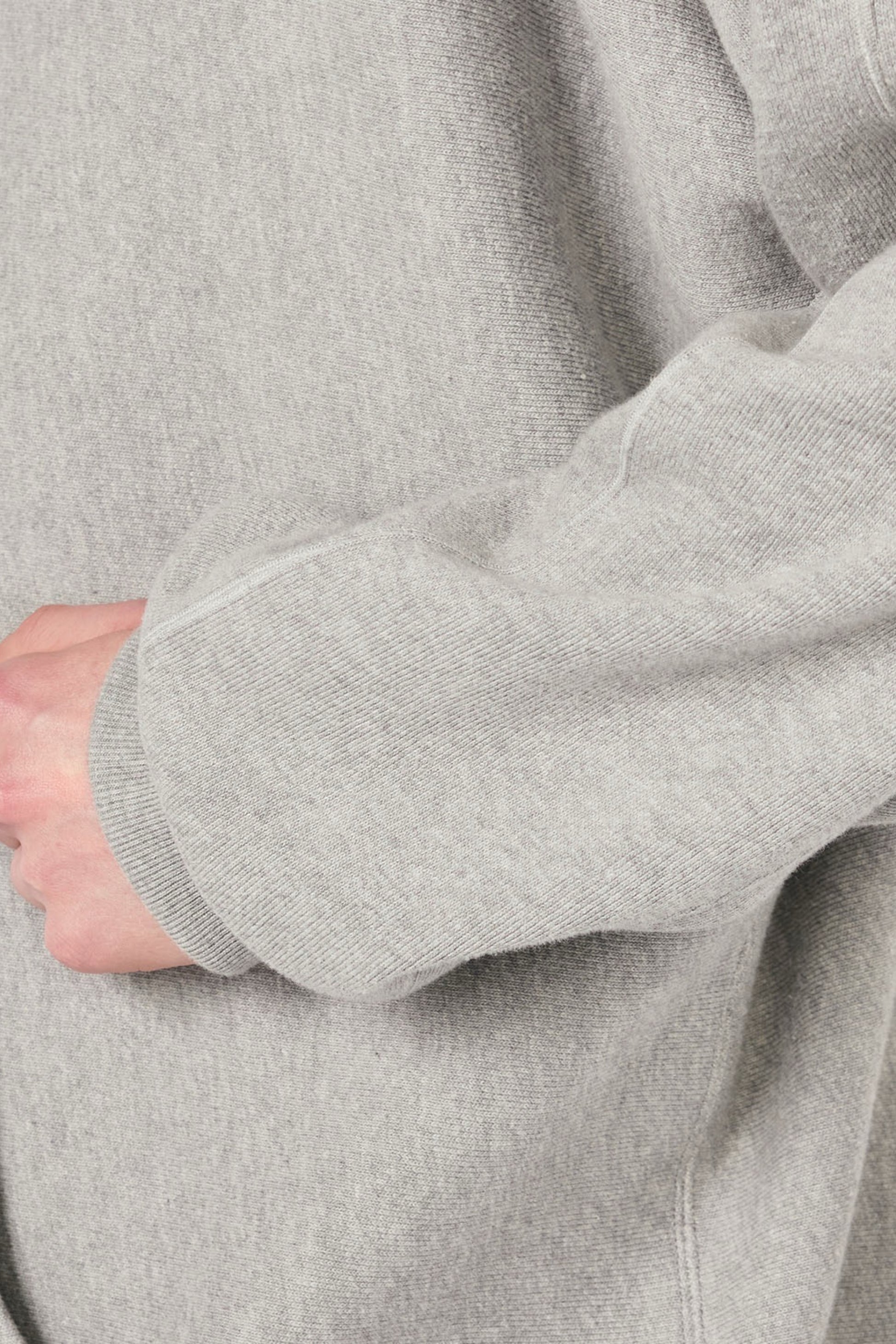 Sweat à Capuche COOLMAX® Nanamica Heather Gray - Hoodie Japonais Premium