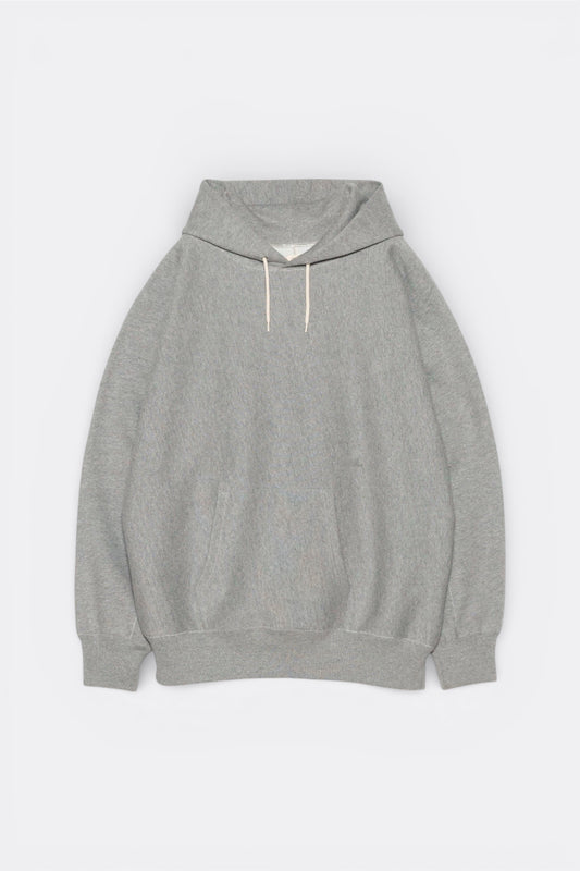 Sweat à Capuche COOLMAX® Nanamica Heather Gray - Hoodie Japonais Premium