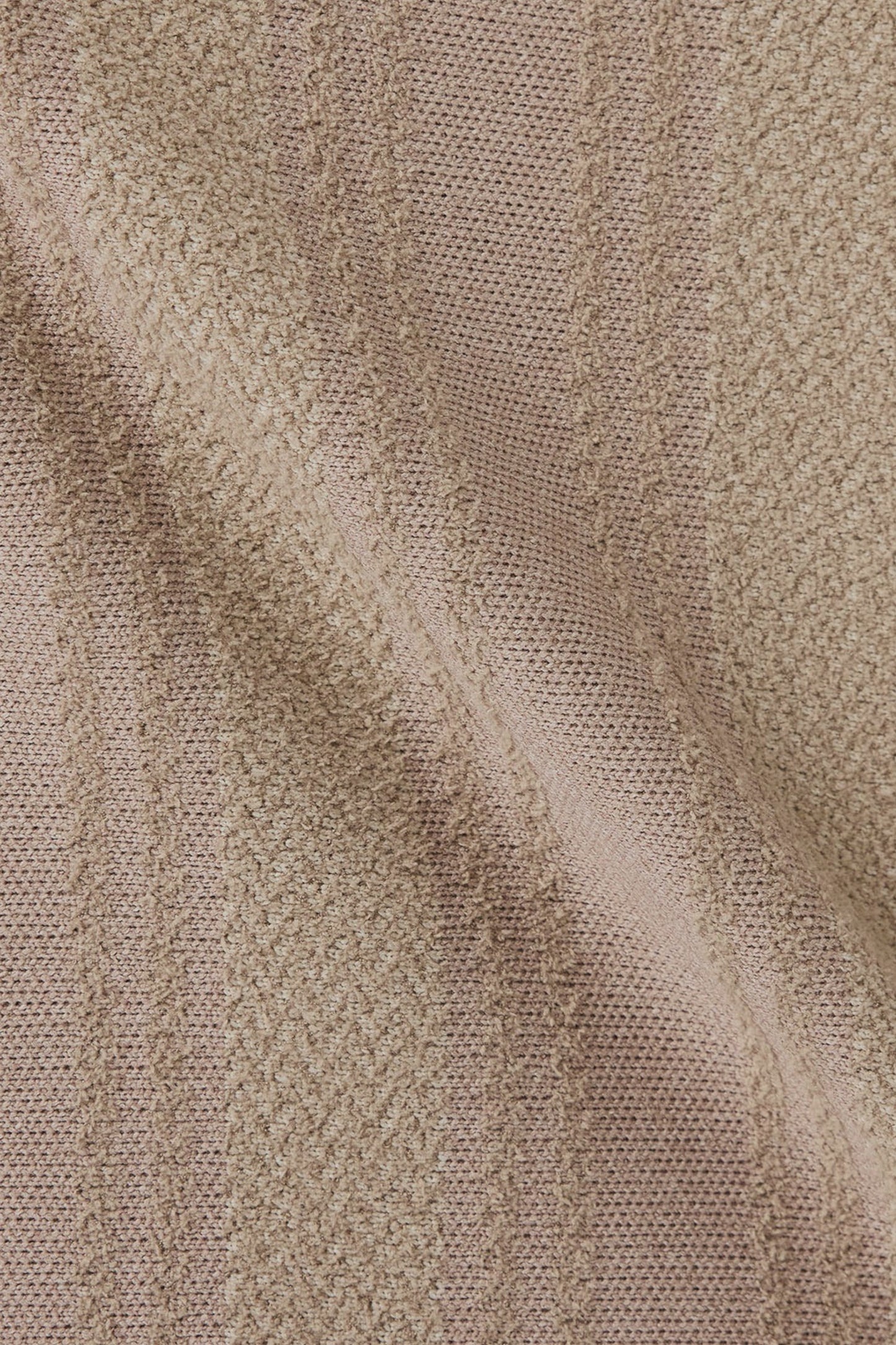 Polo Nanamica Knit Sweater Beige - Polyester Recyclé Oversize