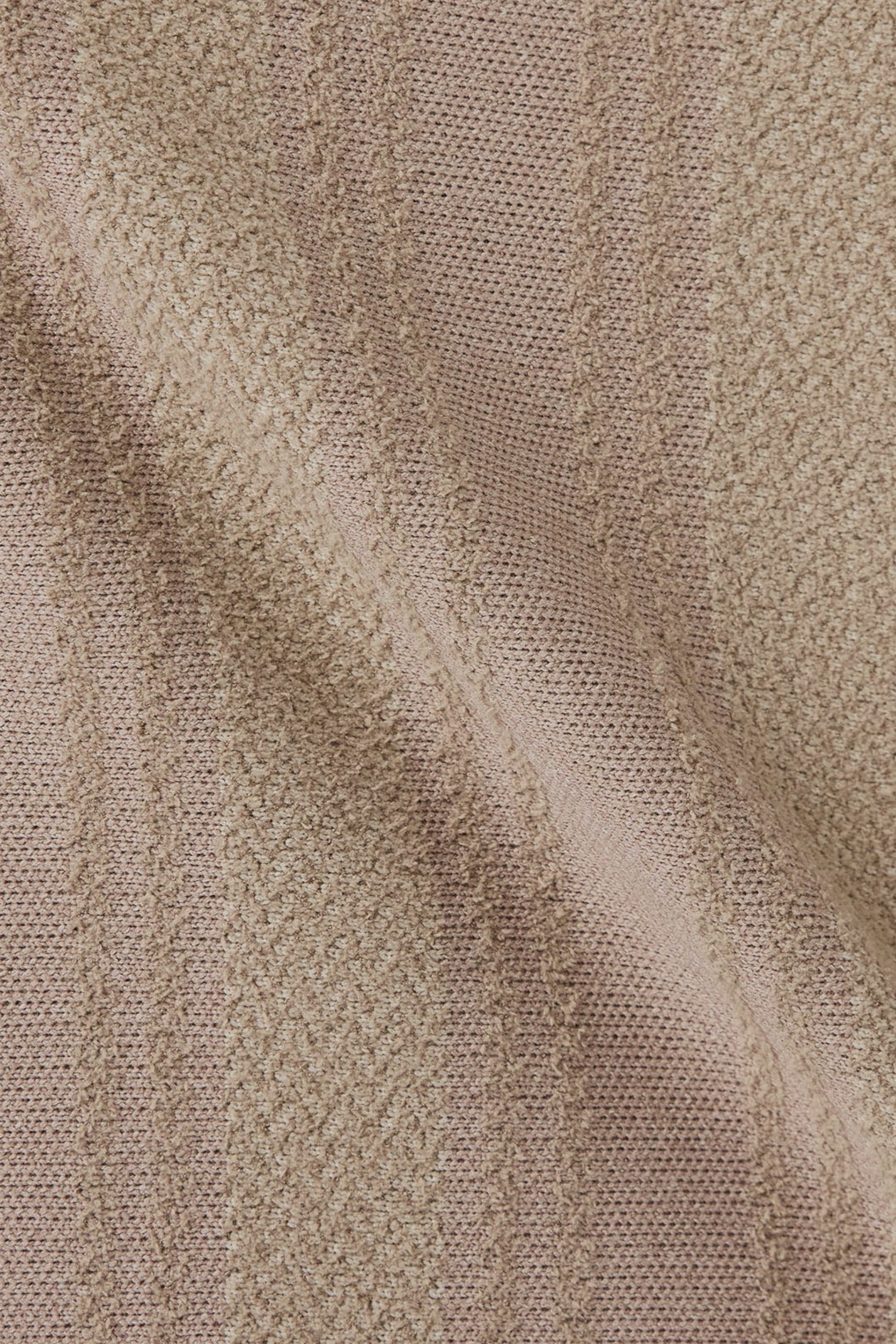 Polo Nanamica Knit Sweater Beige - Polyester Recyclé Oversize