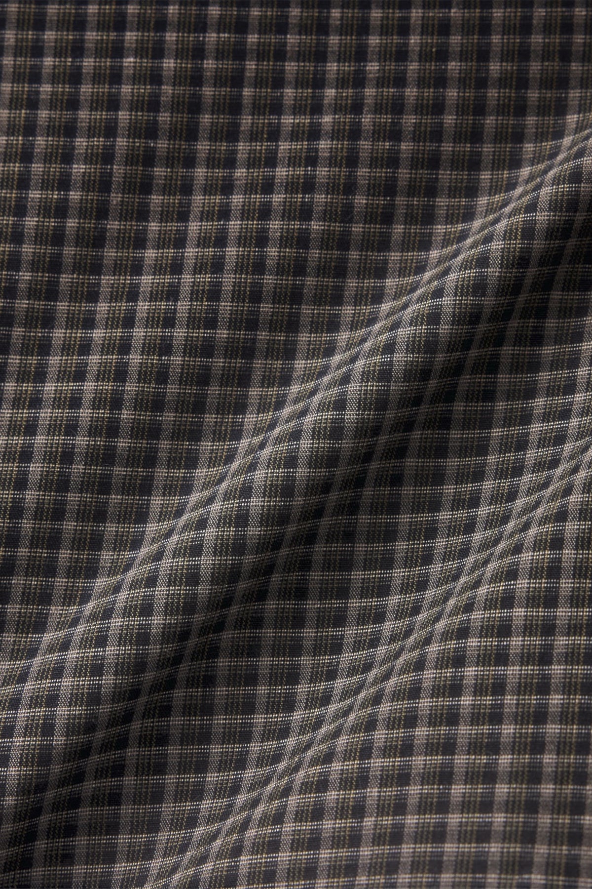 NANAMICA Micro Plaid Wind Shirt Gray | Chemise Broadcloth Micro-Carreaux Hybride | Edgar Bdx