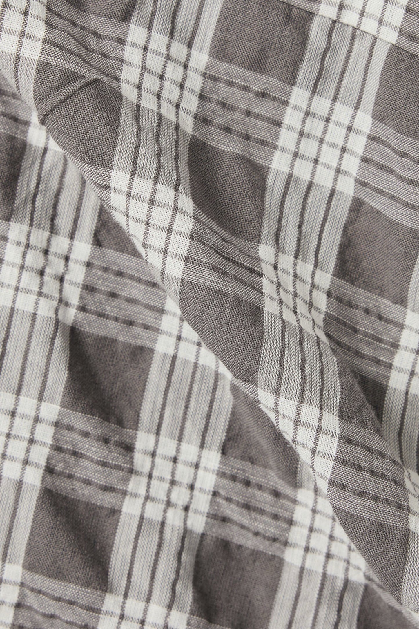 Chemise Nanamica Palaka Check Bleu Marine - Coton Bio Oversize