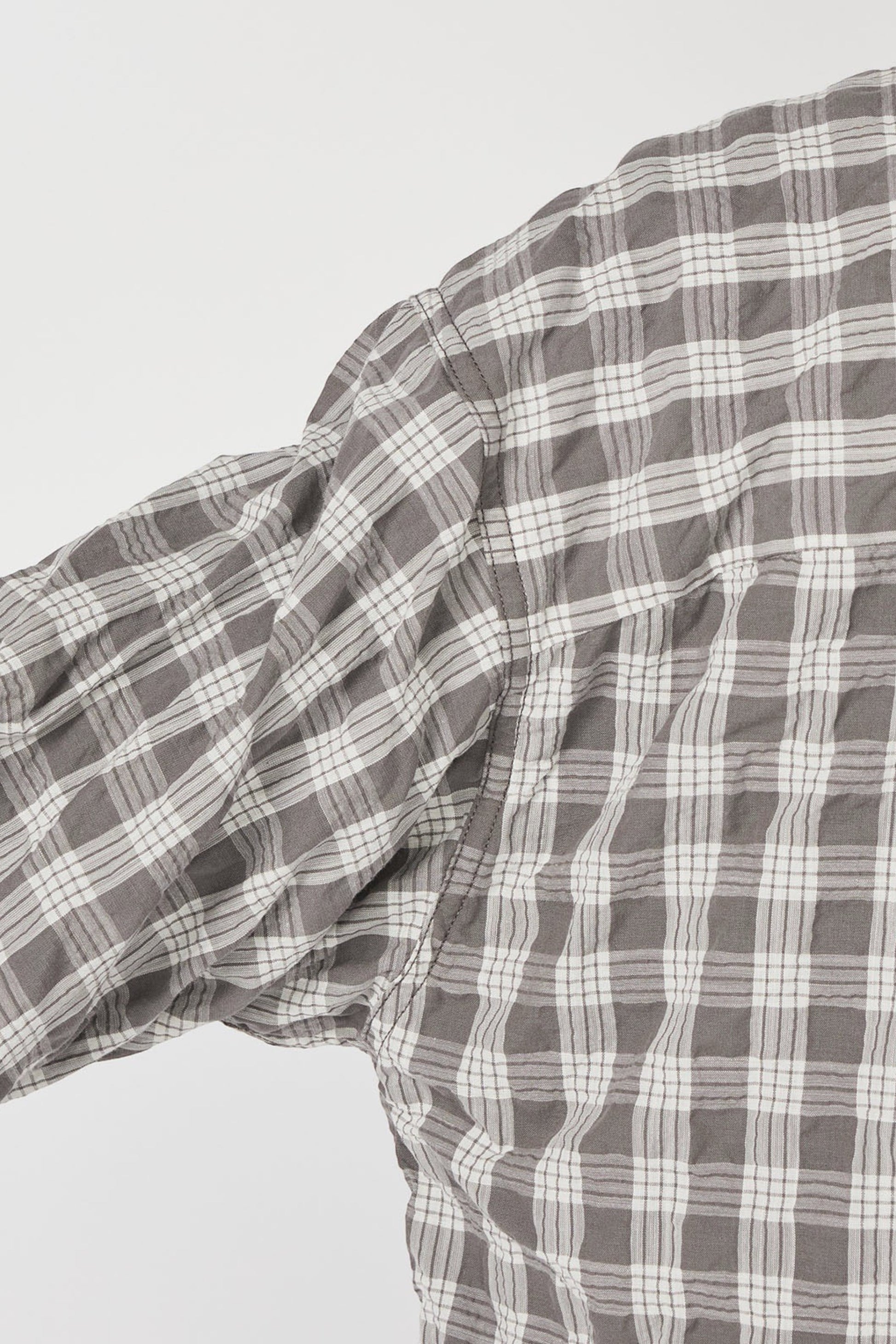 Chemise Nanamica Palaka Check Bleu Marine - Coton Bio Oversize