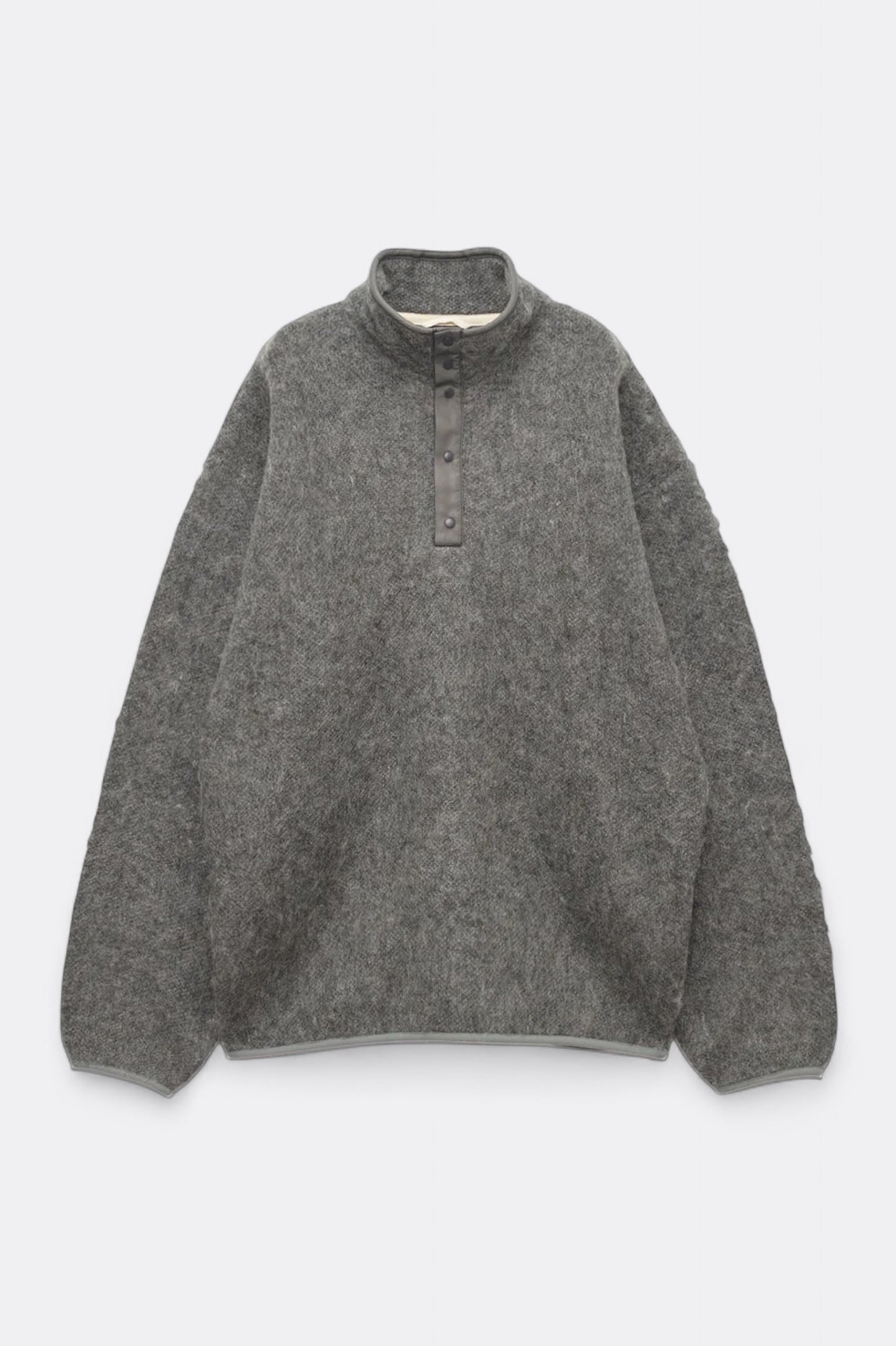 Nanamica - Pullover Mohair Sweater (Heather Gray)