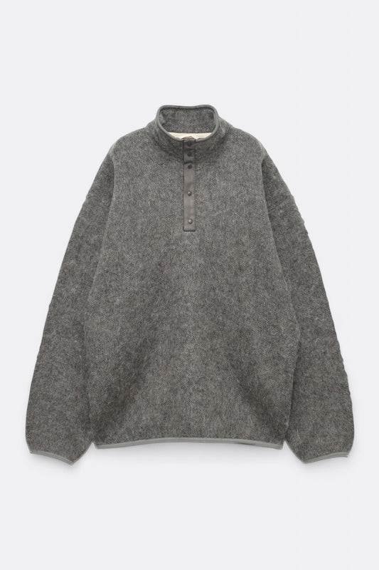Nanamica - Pullover Mohair Sweater (Heather Gray)