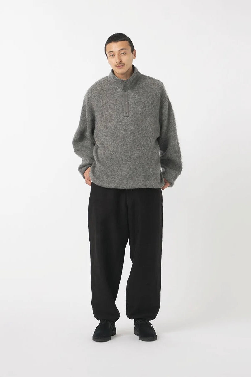 Nanamica - Pullover Mohair Sweater (Heather Gray)