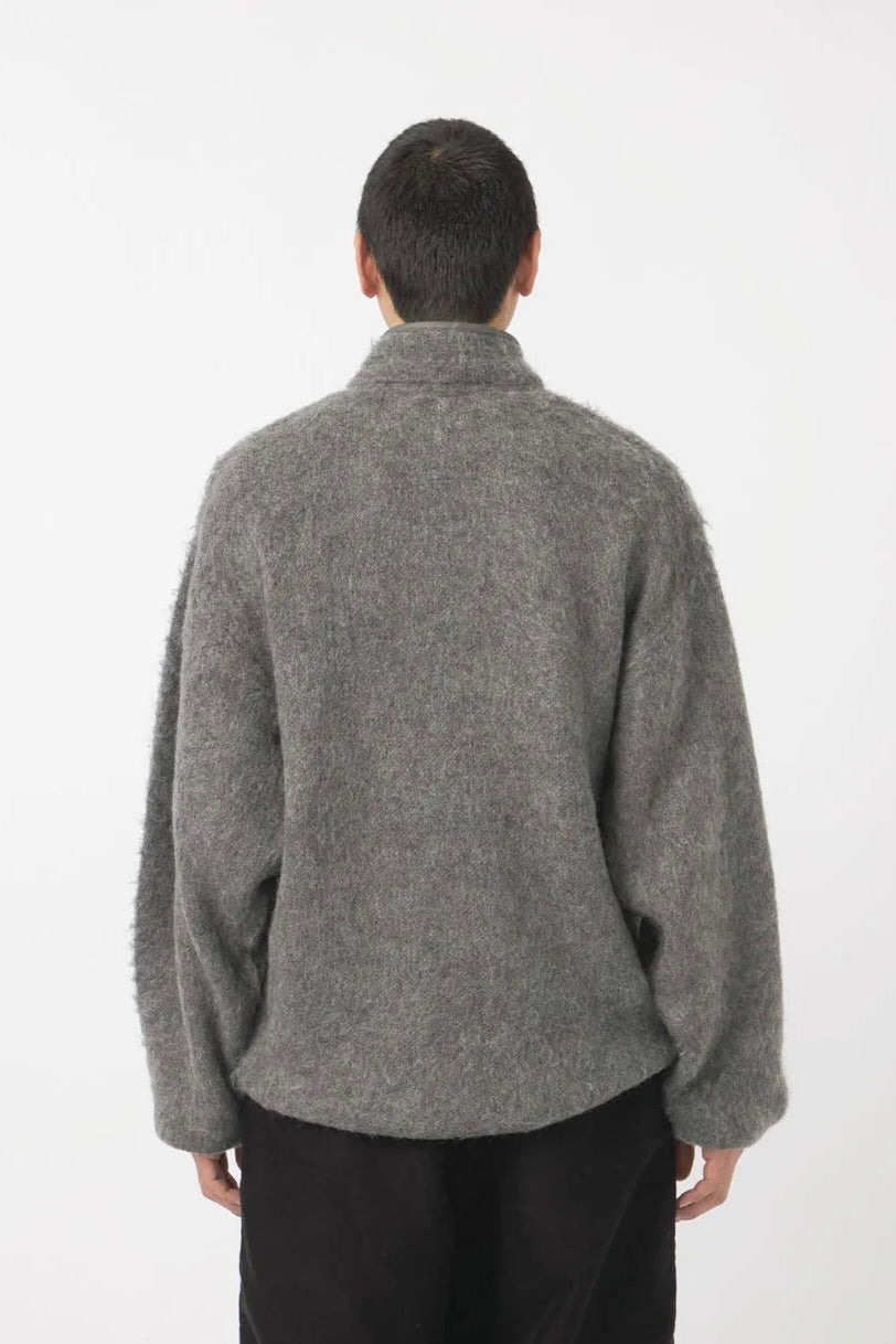 Nanamica - Pullover Mohair Sweater (Heather Gray)