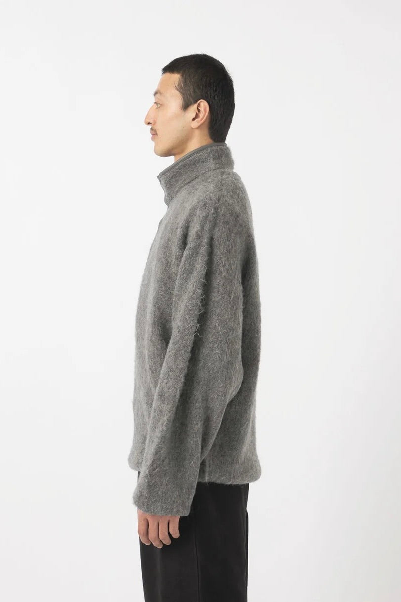 Nanamica - Pullover Mohair Sweater (Heather Gray)