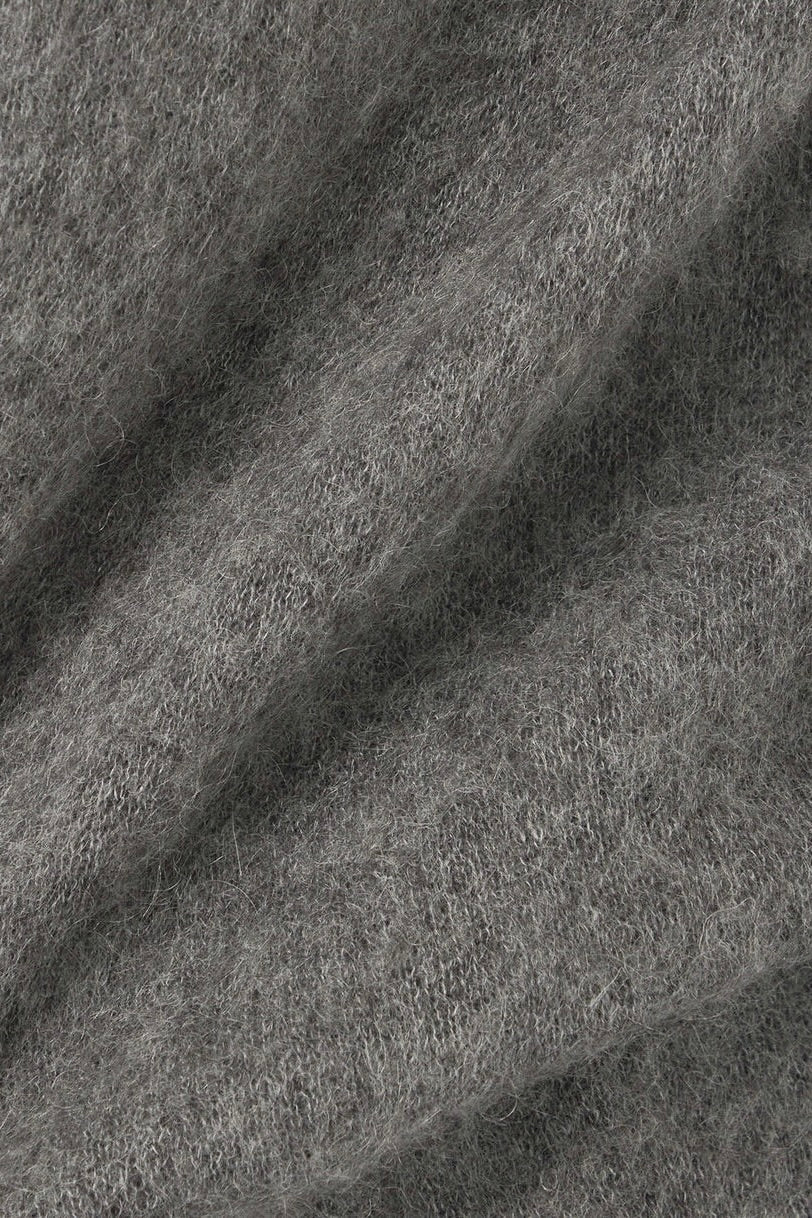 Nanamica - Pullover Mohair Sweater (Heather Gray)