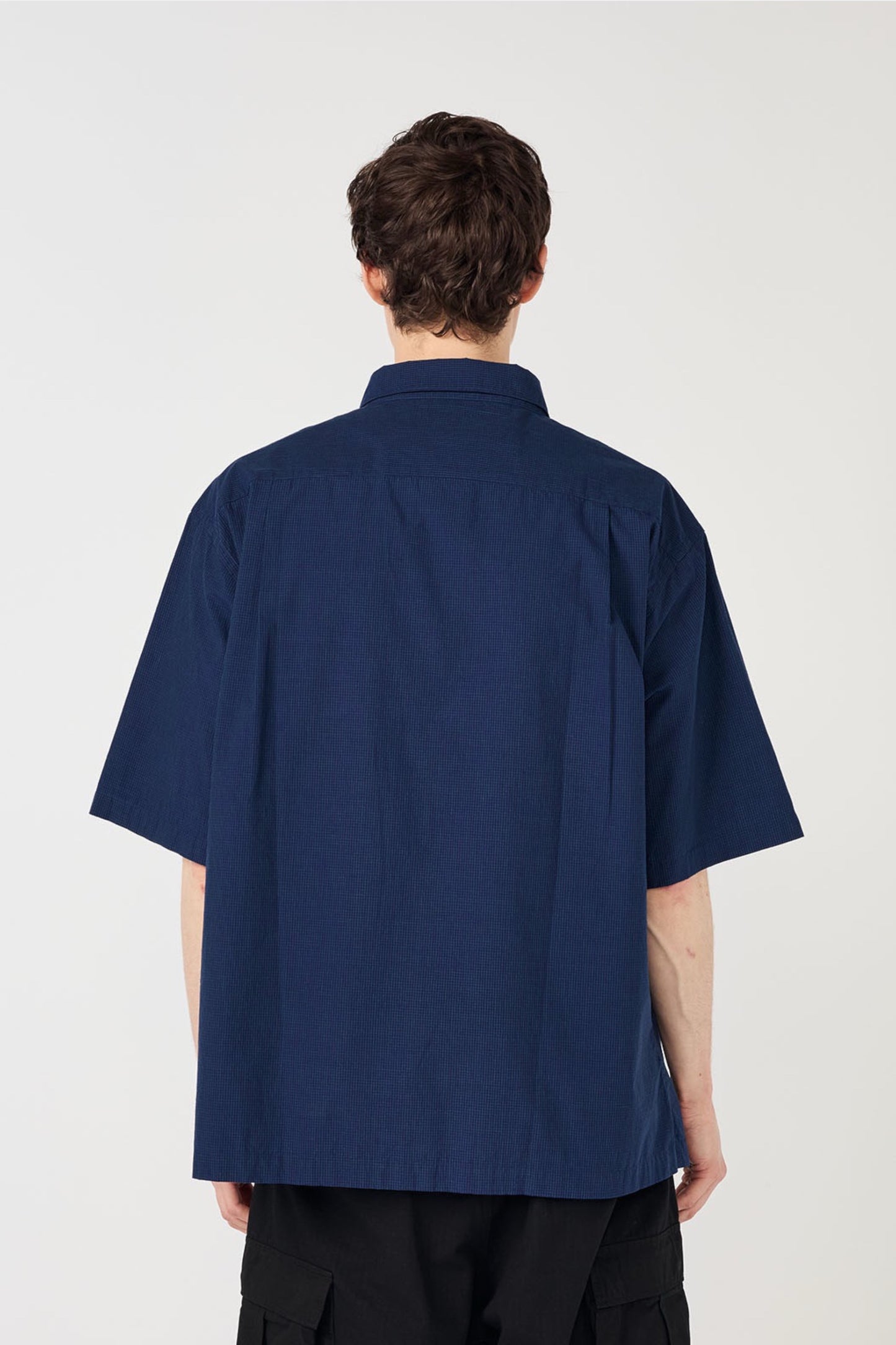 Chemise Nanamica Natural - Regular Collar S/S - Coton Polyester Japon