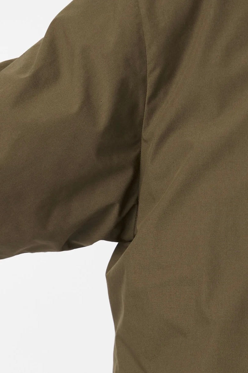 Nanamica - Reversible Down Cardigan (Khaki Beige)