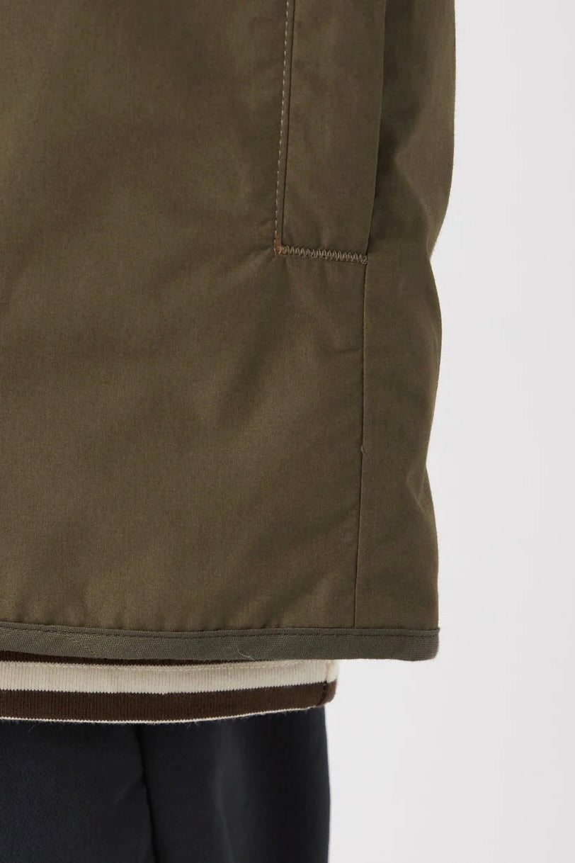 Nanamica - Reversible Down Cardigan (Khaki Beige)