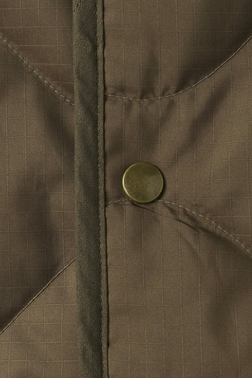 Nanamica - Reversible Down Cardigan (Khaki Beige)