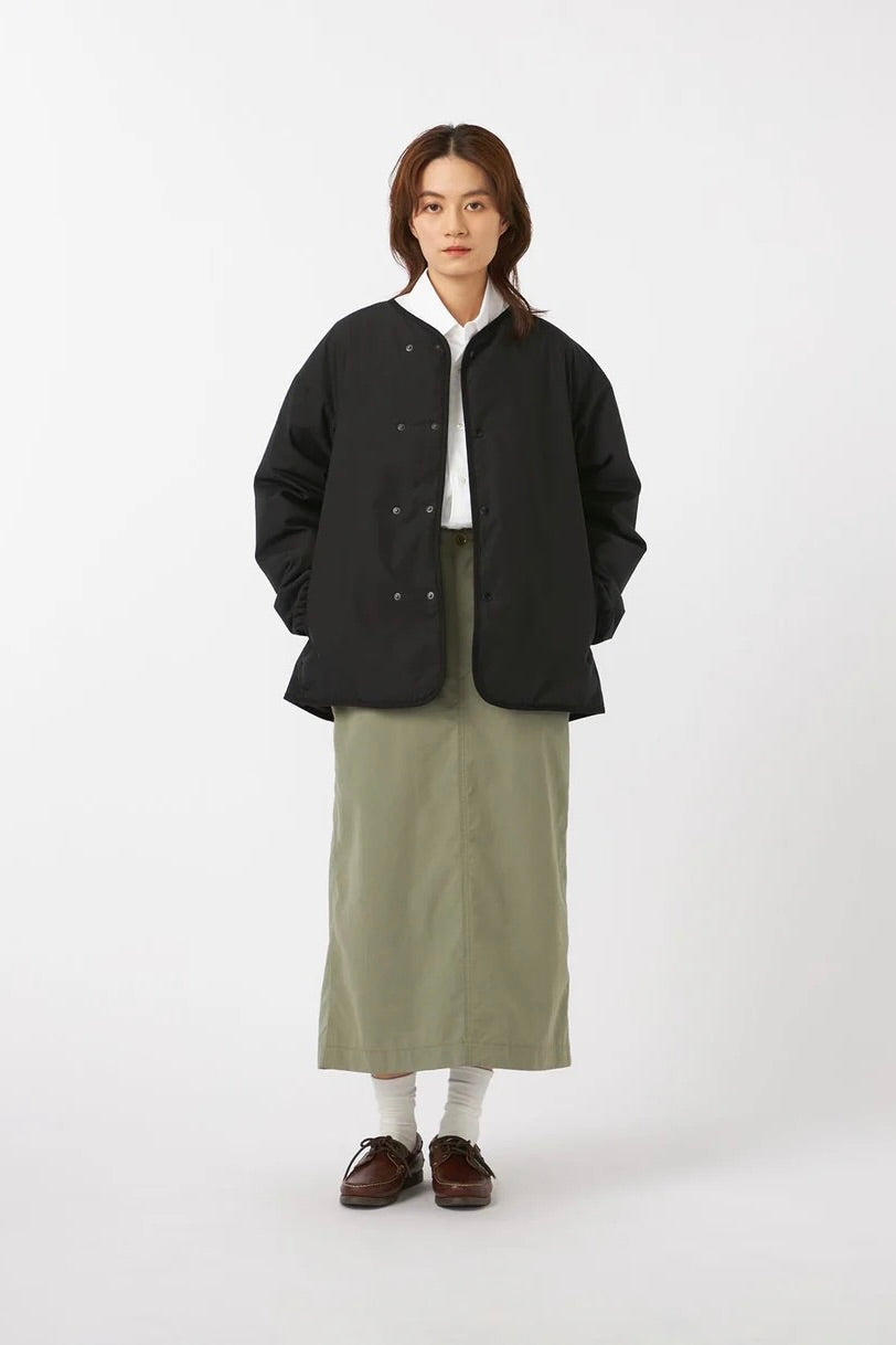 Nanamica - Reversible Down Cardigan (Khaki Beige)