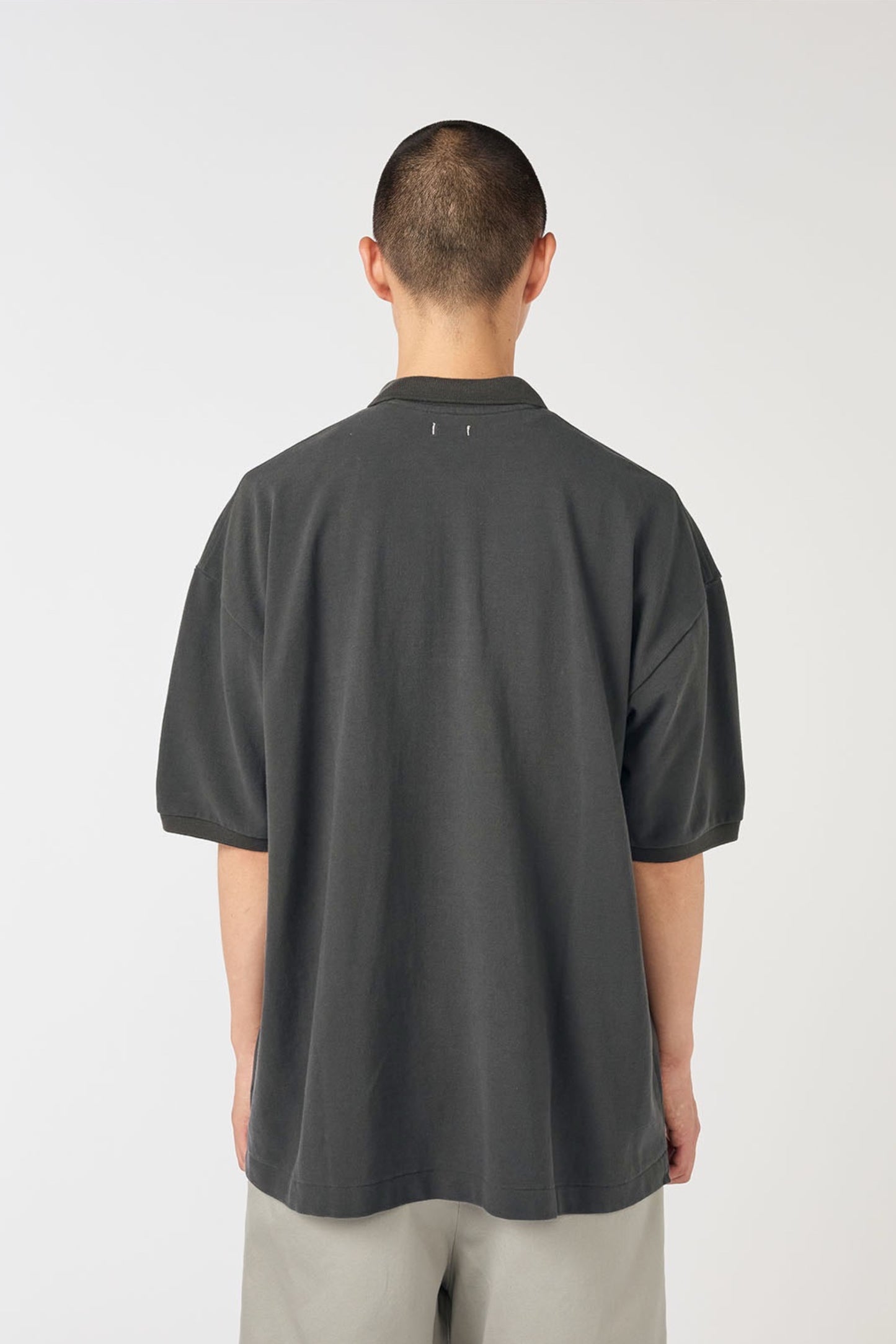 Polo Nanamica Navy - S/S Coton Bio Polyester Recyclé - Japon