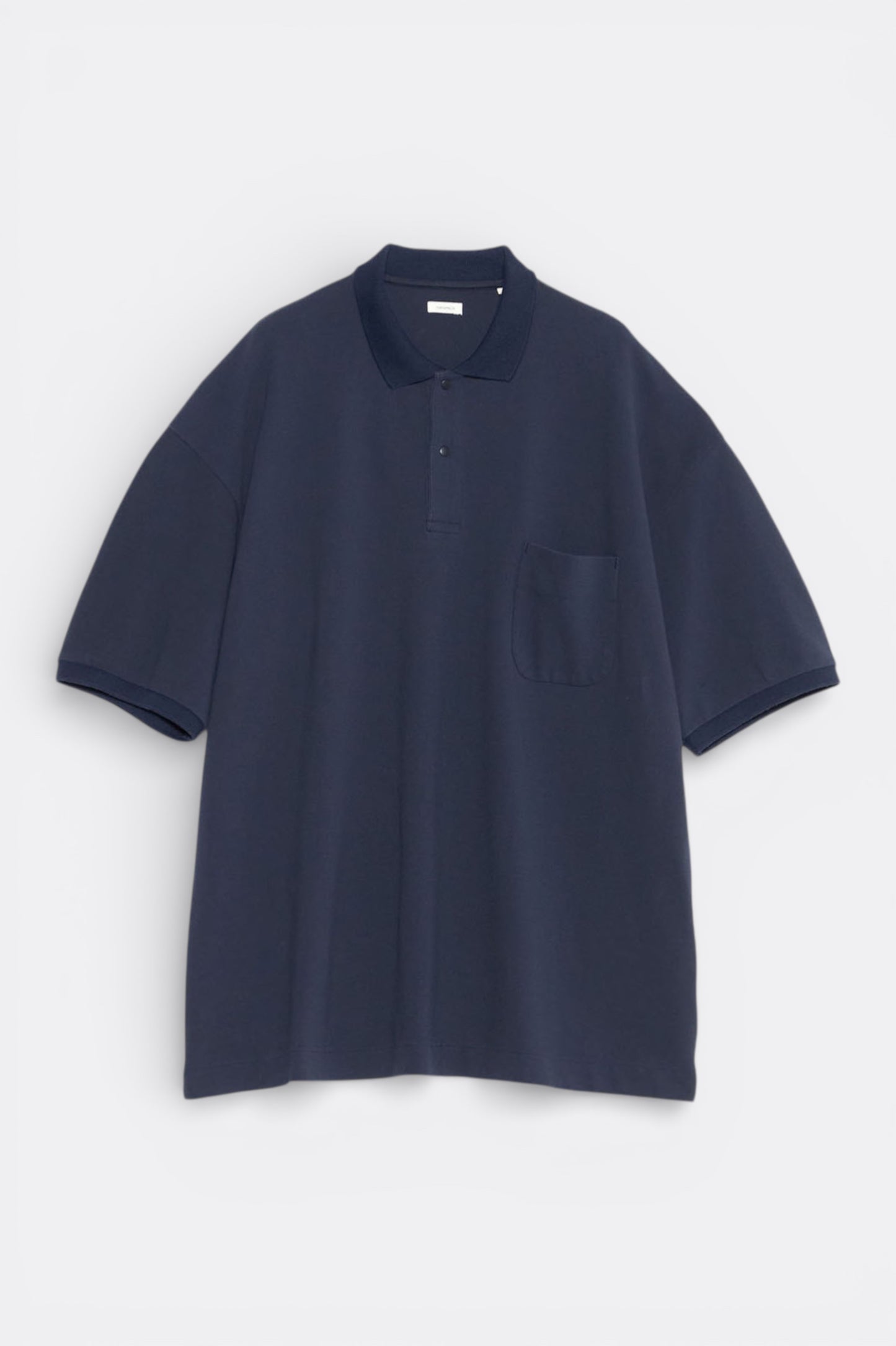 Polo Nanamica Navy - S/S Coton Bio Polyester Recyclé - Japon