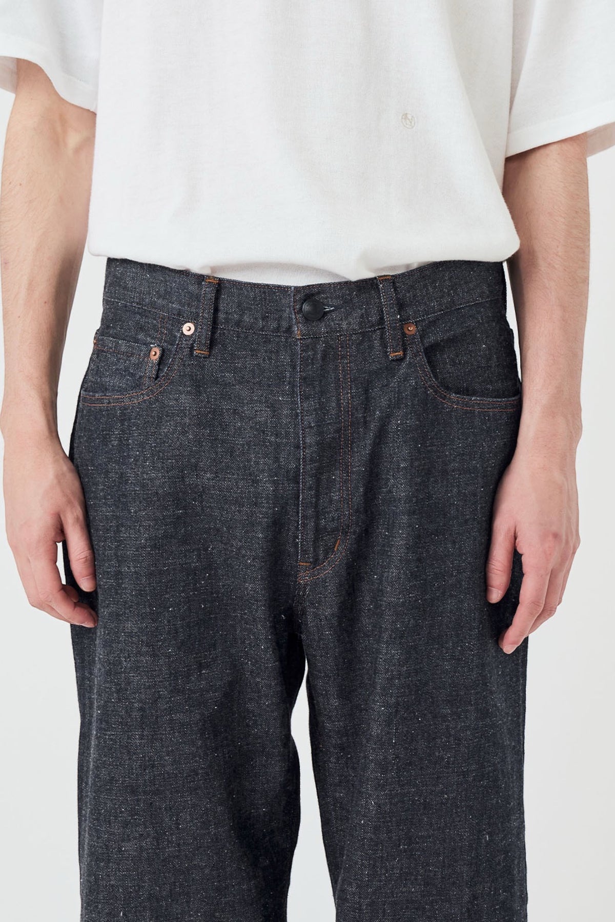 NANAMICA Selvage Denim Straight Pants Indigo | Jean Selvedge Métier Navette | Edgar Bdx