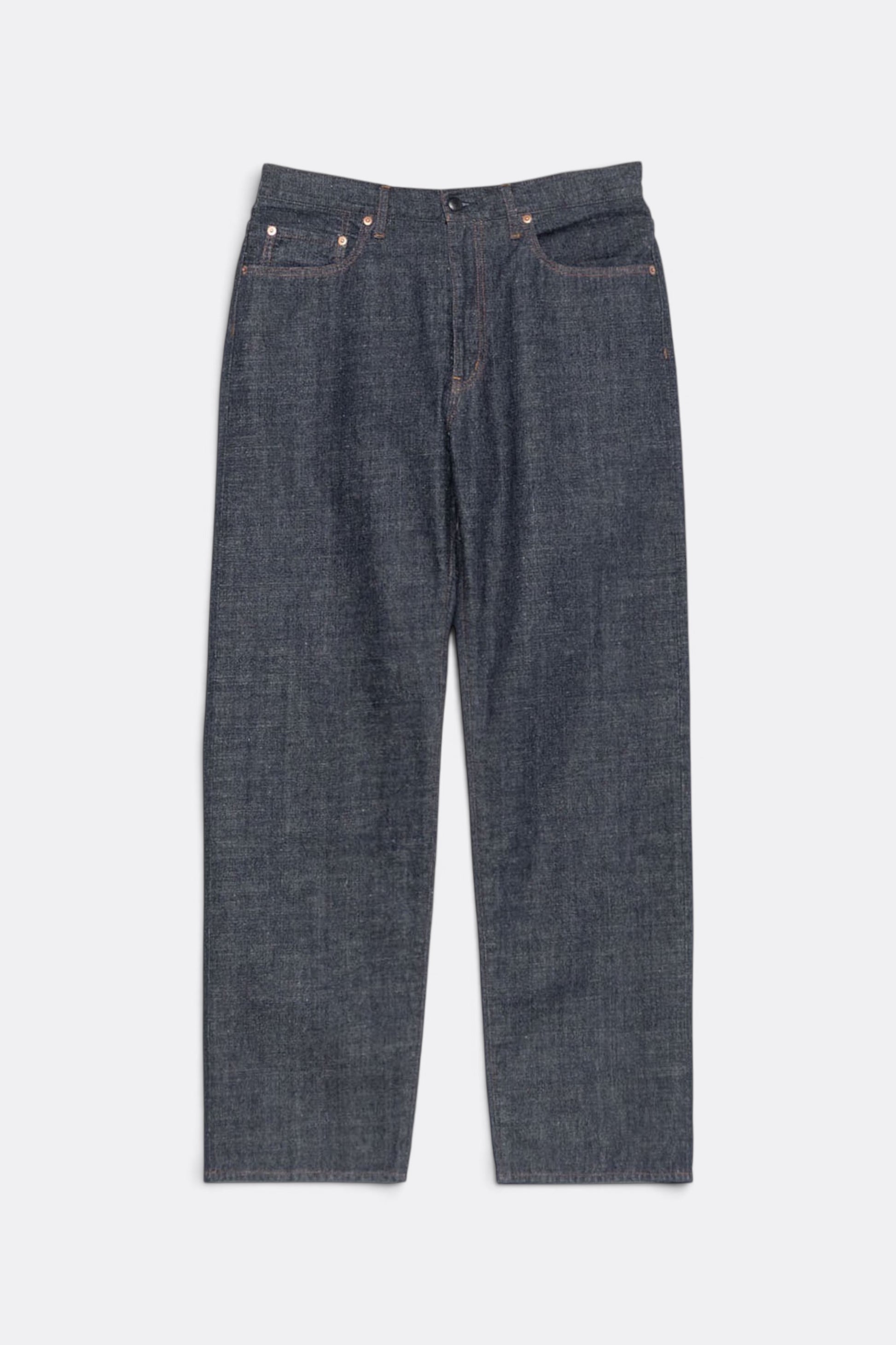 NANAMICA Selvage Denim Straight Pants Indigo | Jean Selvedge Métier Navette | Edgar Bdx