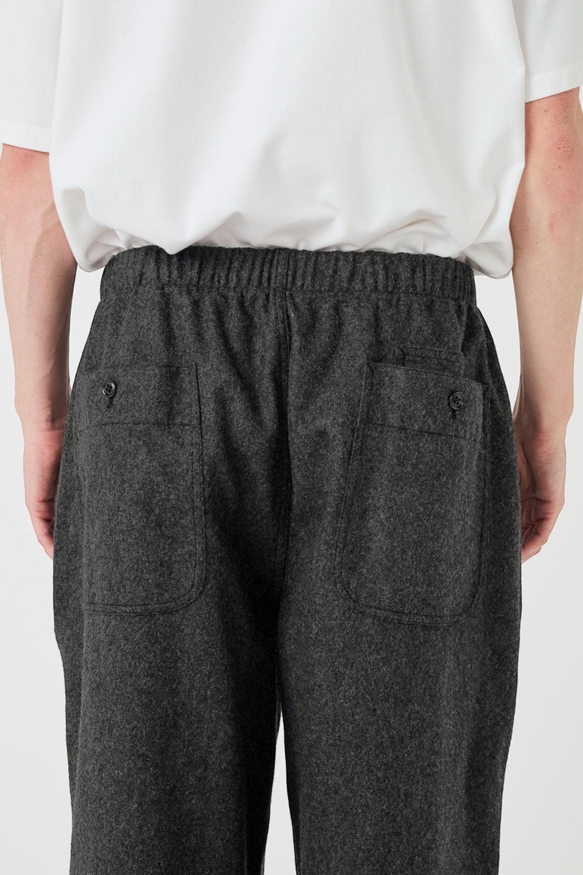 NANAMICA Wool Nylon Melton Pants Brown | Pantalon Laine | Edgar Bdx