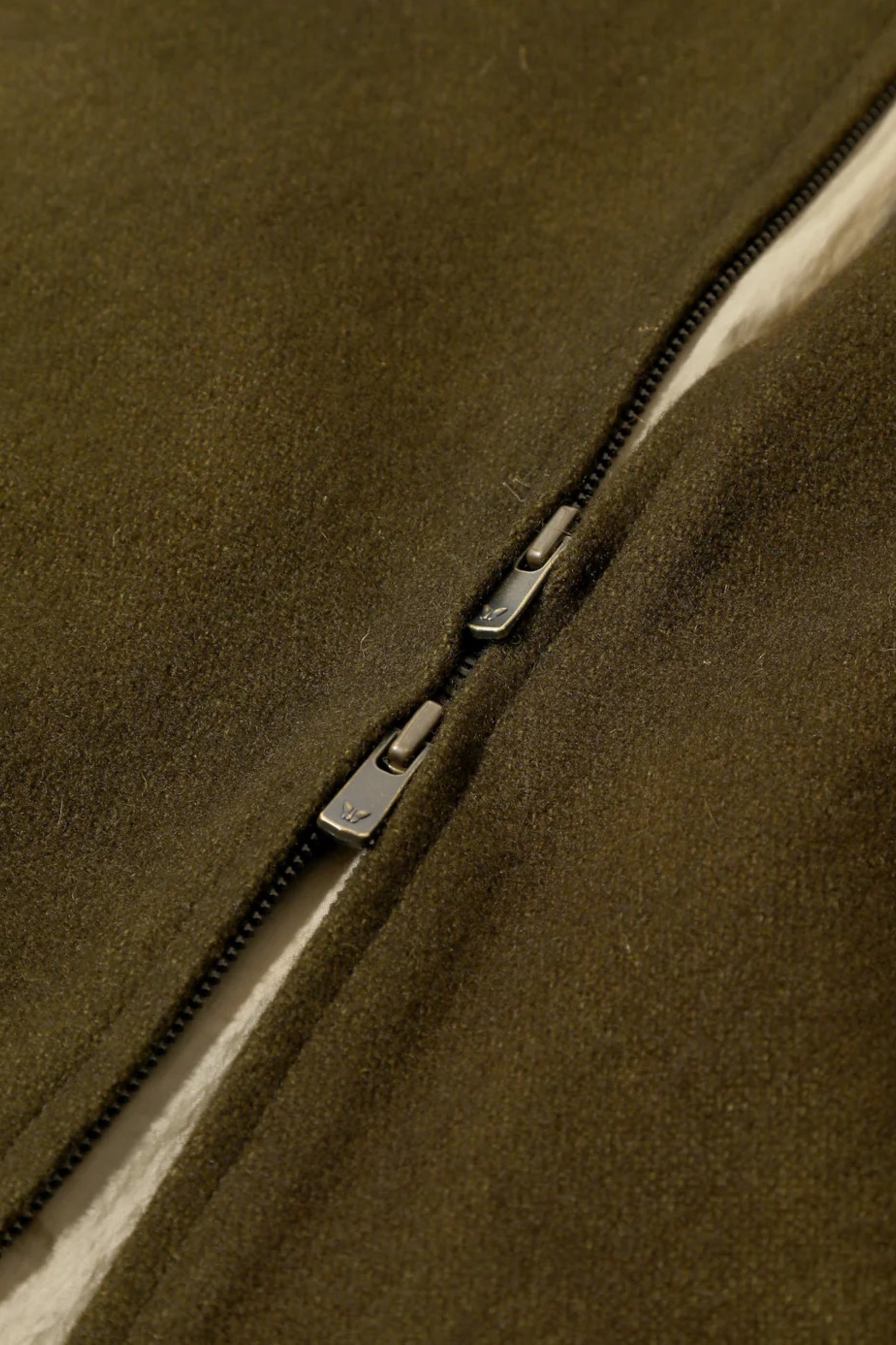 Needles - B.B Jacket Wool Uneven Dye (Olive)