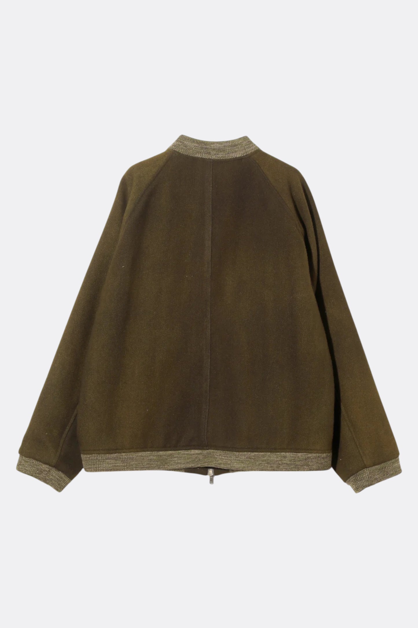 Needles - B.B Jacket Wool Uneven Dye (Olive)