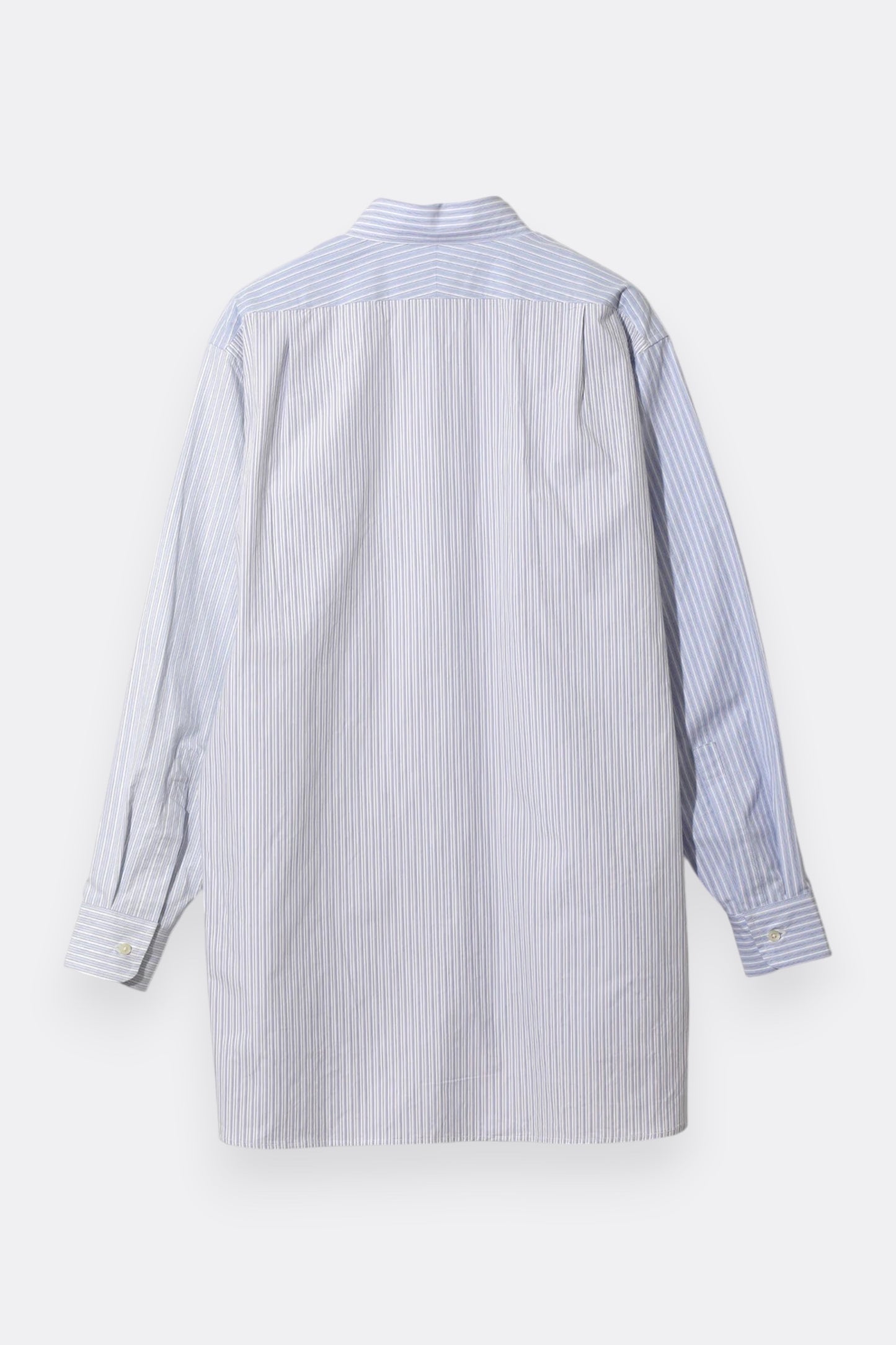 Needles Combo Tab Collar Shirt Cotton Typewriter Stripe - Chemise Japonaise - Edgar Bdx