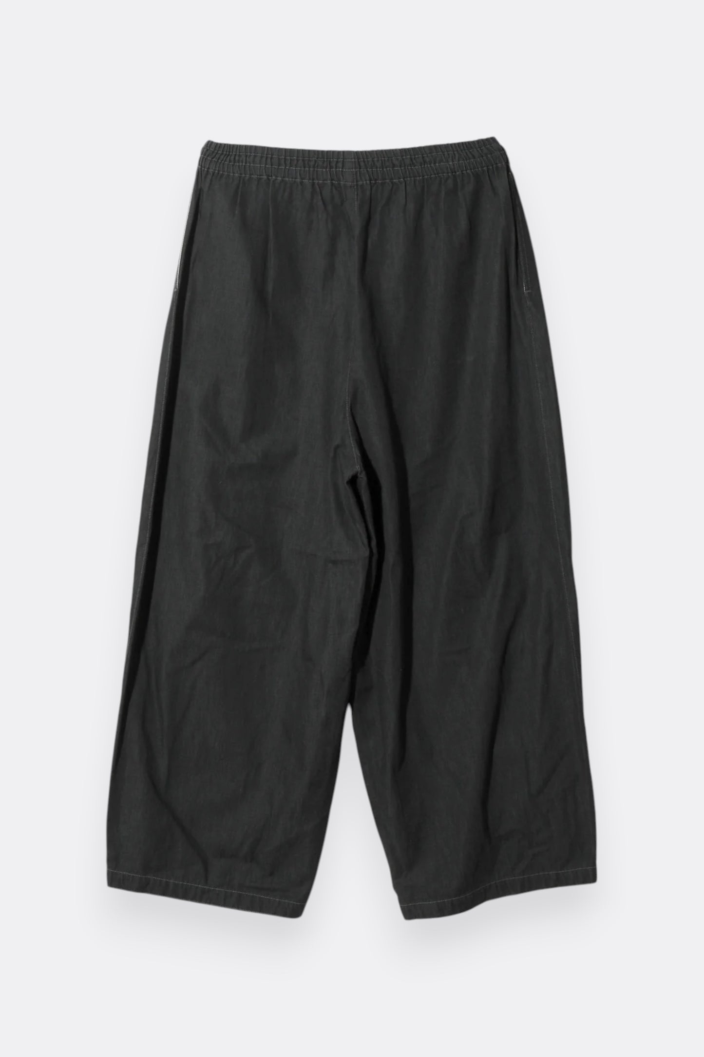 Needles HD Pant 6oz Denim Noir - Jean Japonais Coupe Ballon - Edgar Bdx