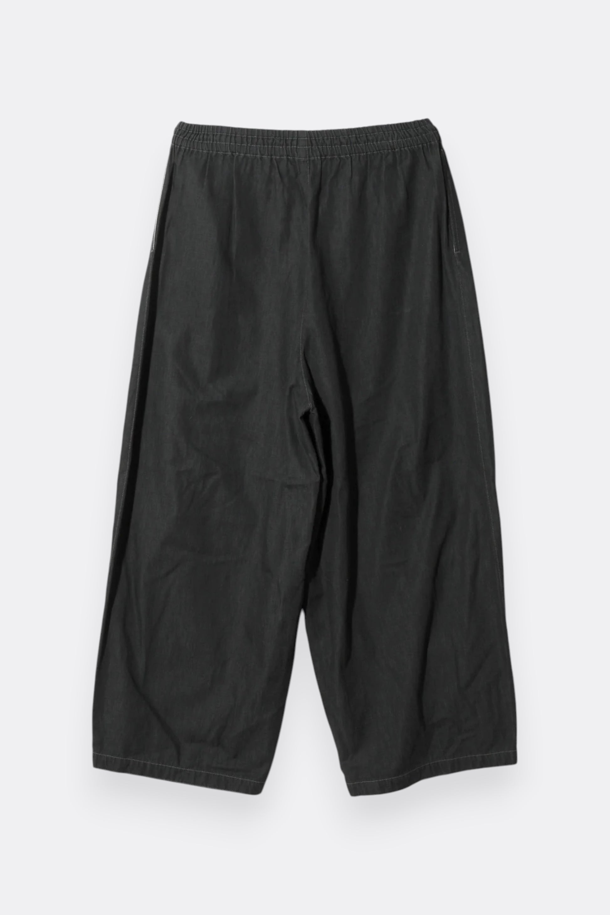 Needles HD Pant 6oz Denim Noir - Jean Japonais Coupe Ballon - Edgar Bdx