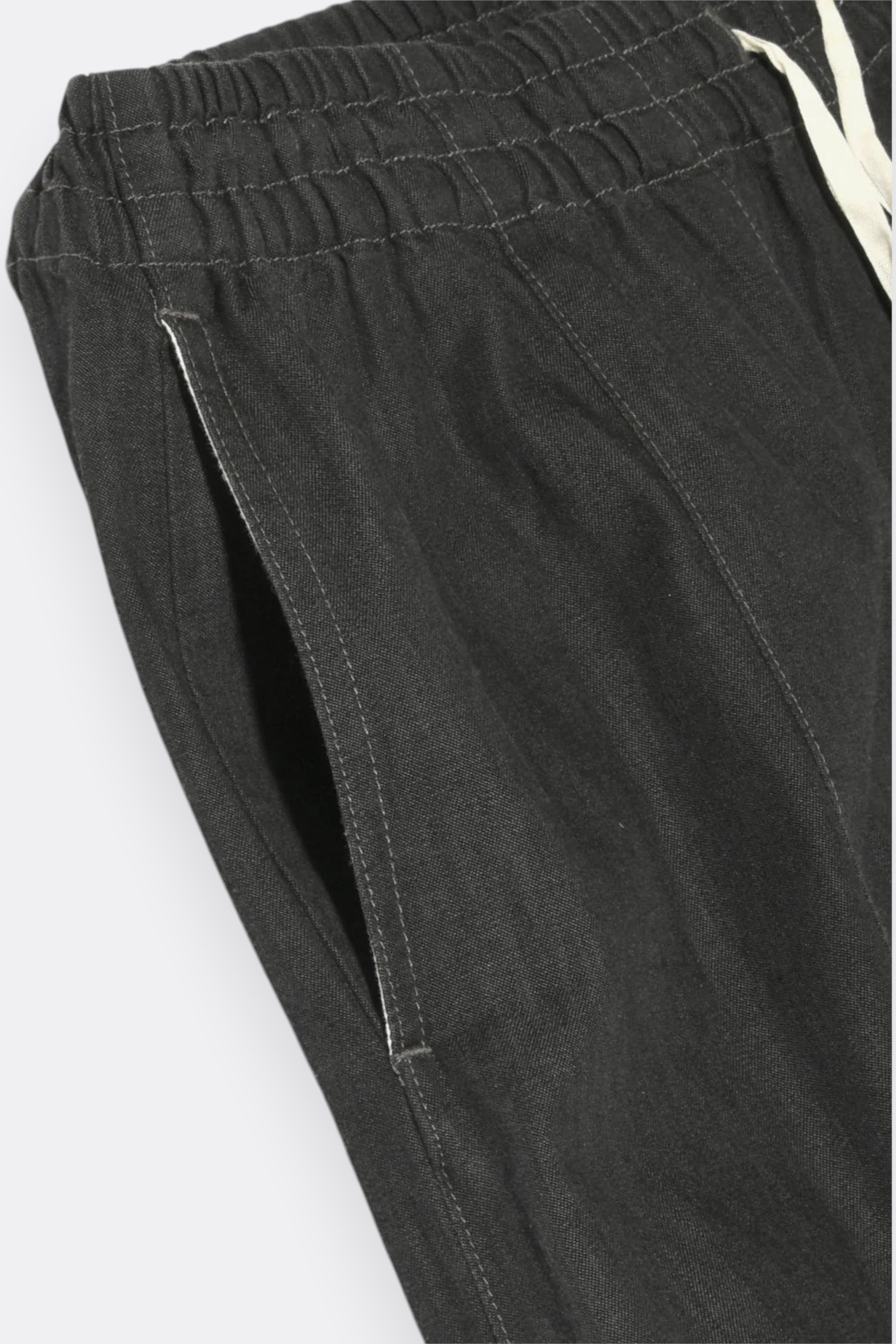 Needles HD Pant 6oz Denim Noir - Jean Japonais Coupe Ballon - Edgar Bdx