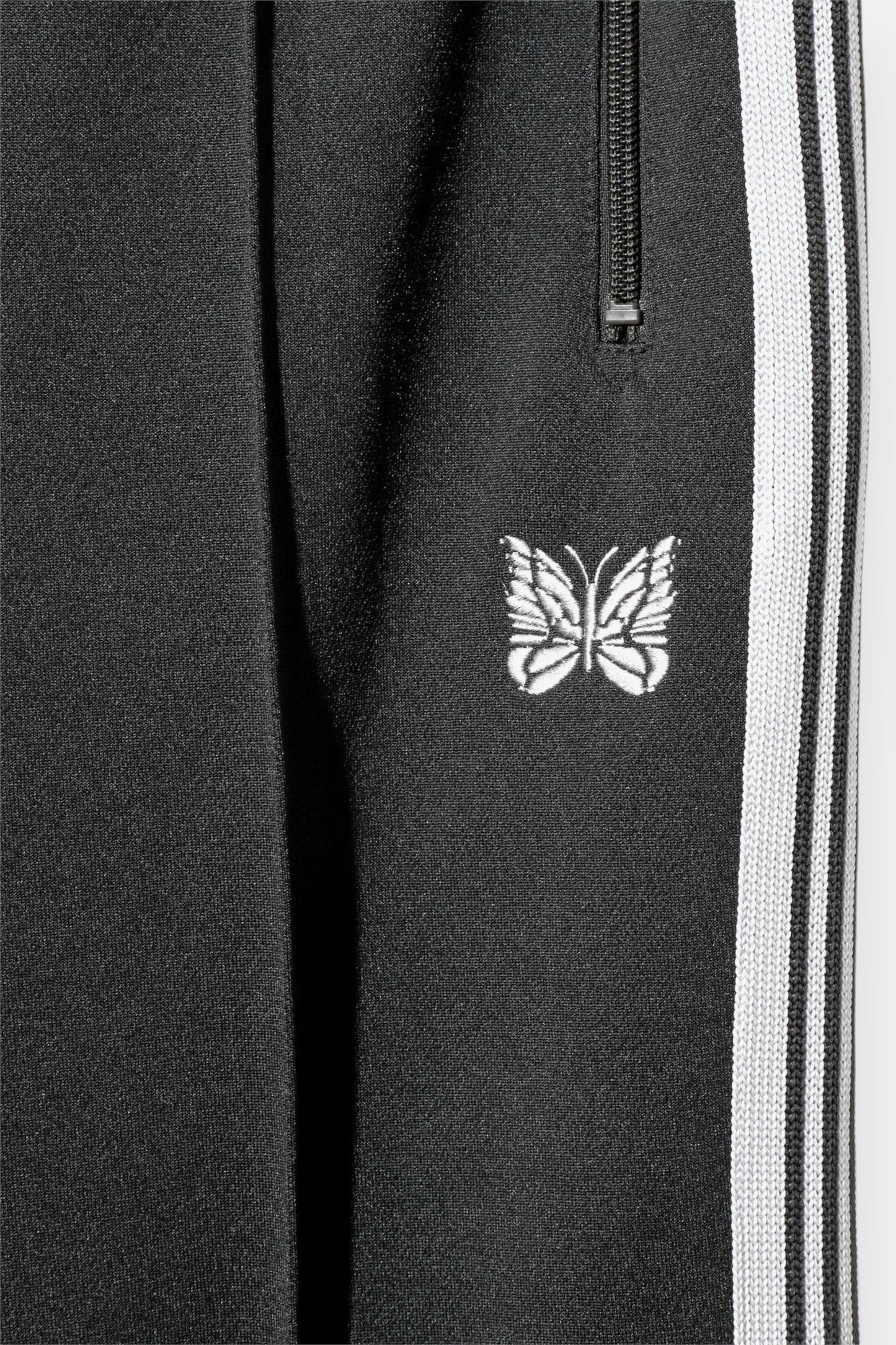 Needles HD Track Pant Smooth Polyester Charcoal - Coupe Ballon Japonaise - Edgar Bdx