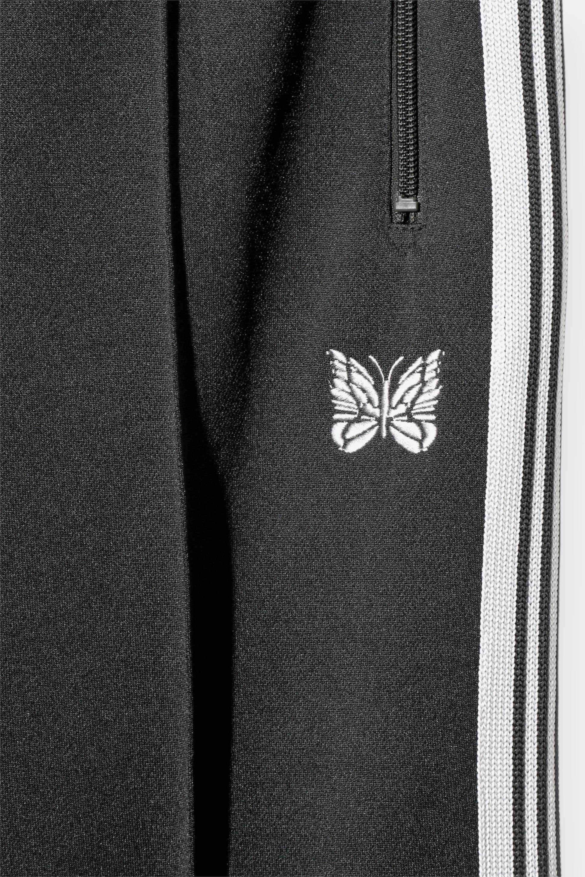 Needles HD Track Pant Smooth Polyester Charcoal - Coupe Ballon Japonaise - Edgar Bdx