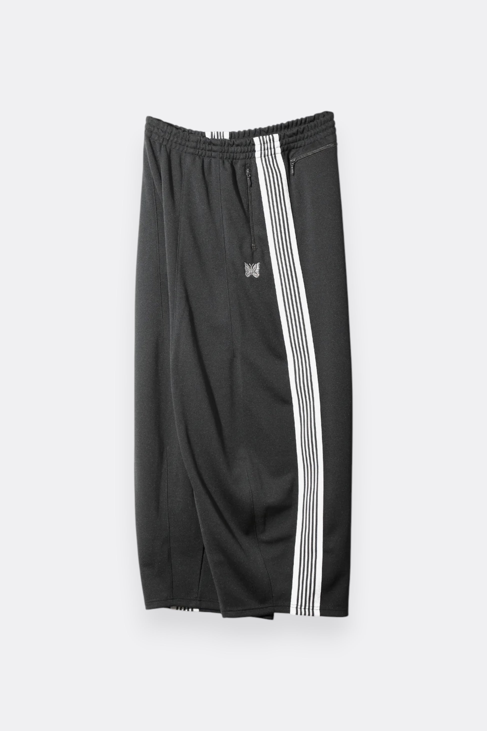 Needles HD Track Pant Smooth Polyester Charcoal - Coupe Ballon Japonaise - Edgar Bdx
