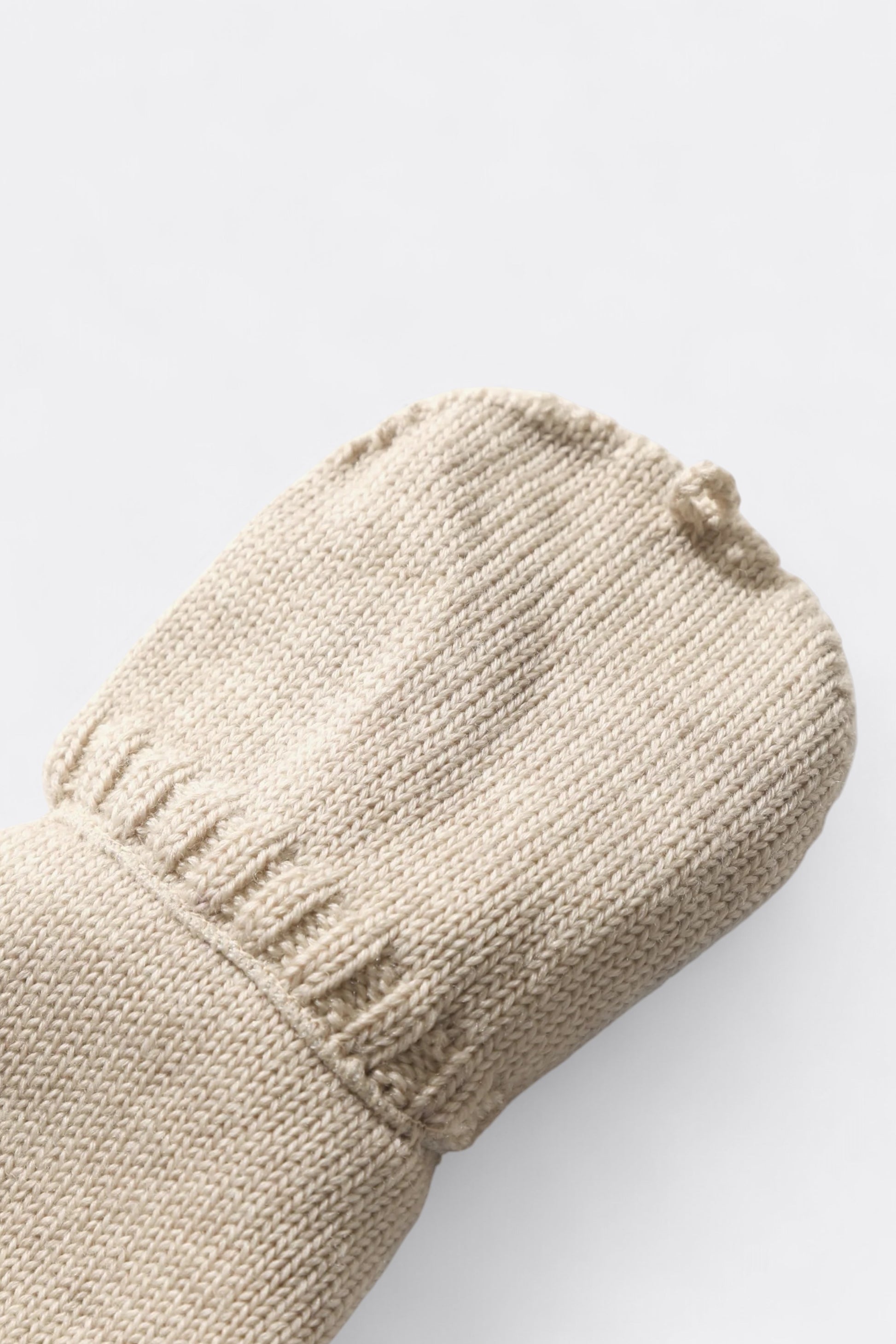 Needles - Merino Wool Convertible Glove (Beige)
