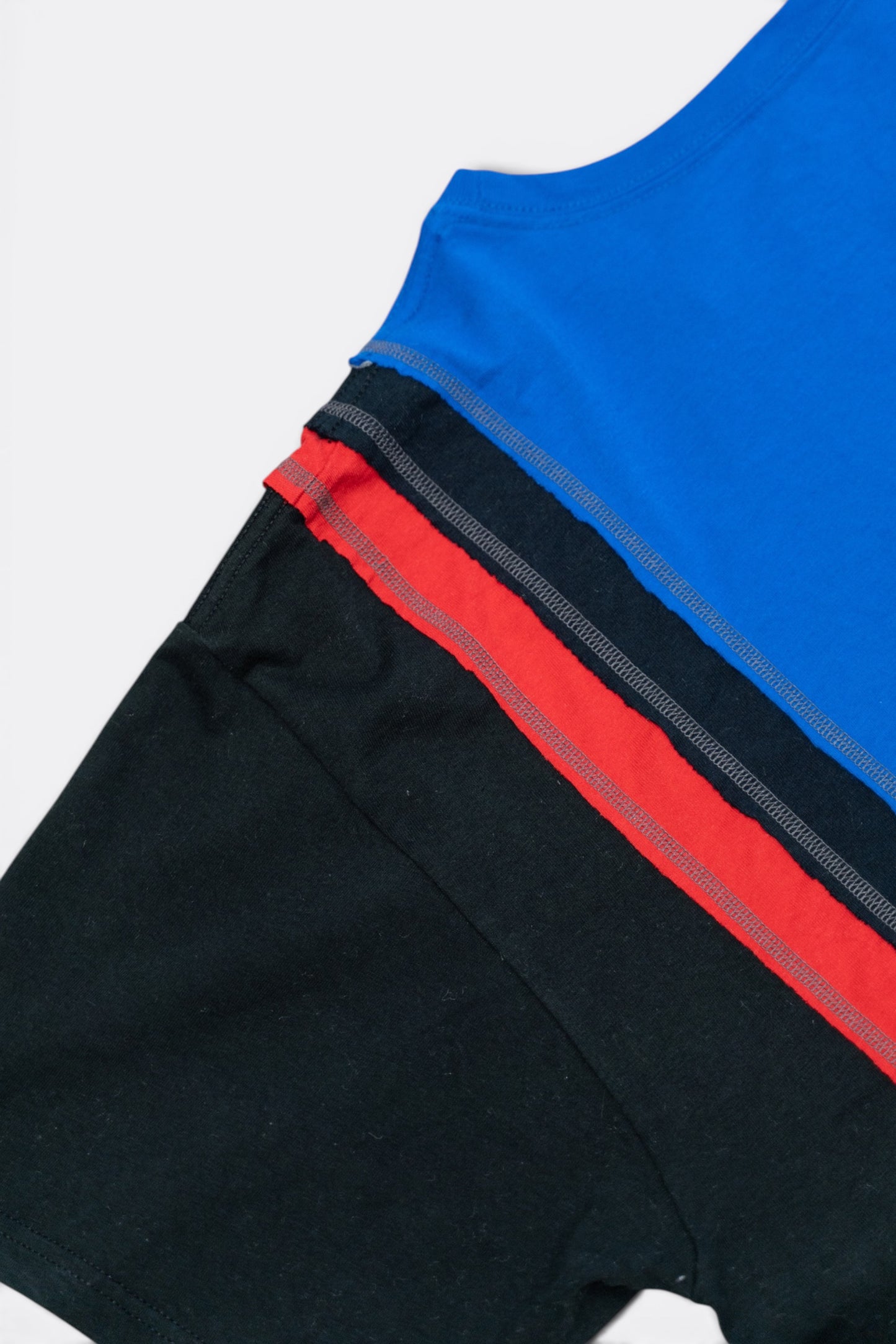 Needles Rebuild 7 Cut Wide Tee Multi E - T-Shirt Vintage Unique Japonais - Edgar Bdx