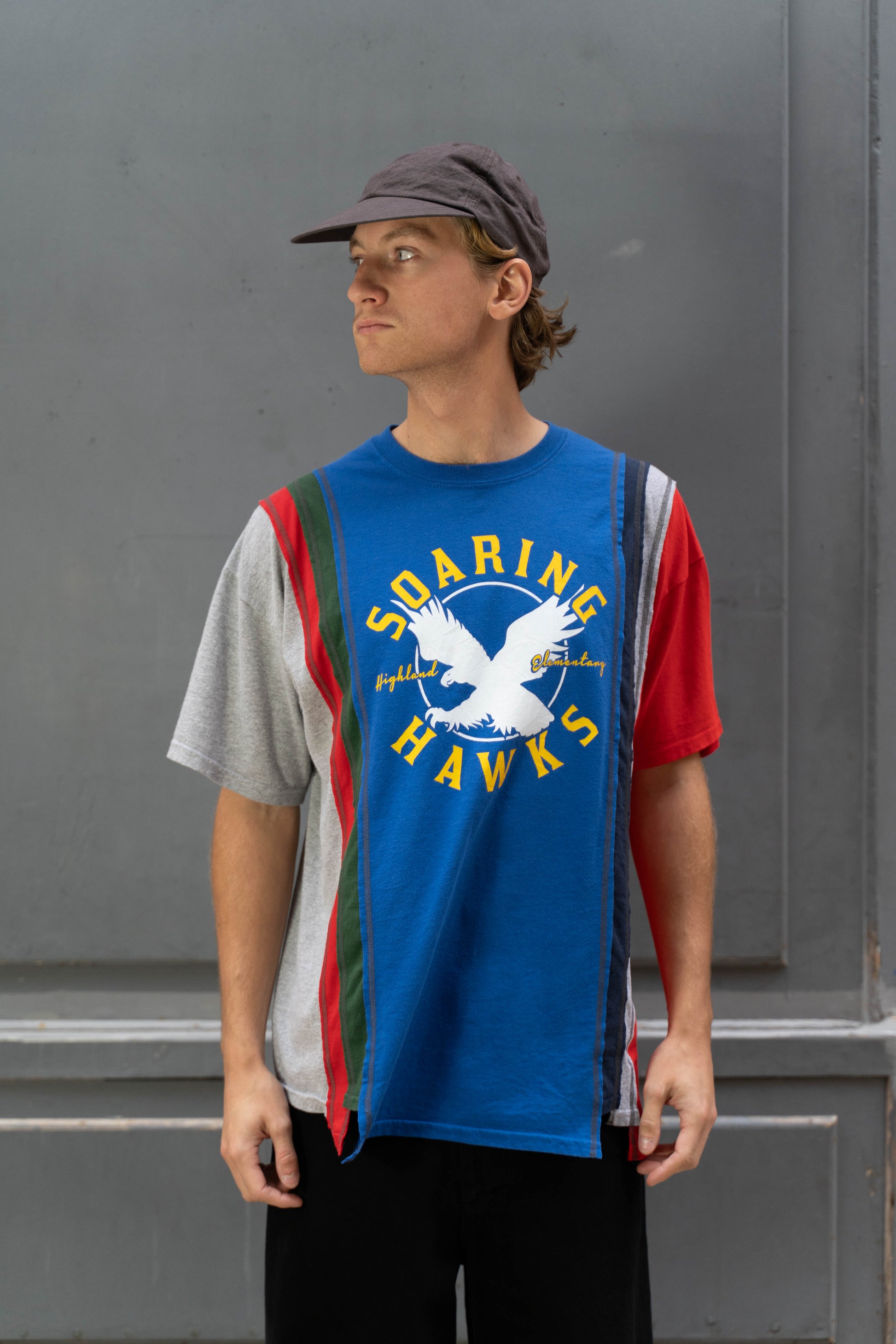 Needles - Rebuild By Needles 7 Cut Wide Tee (Multi B)