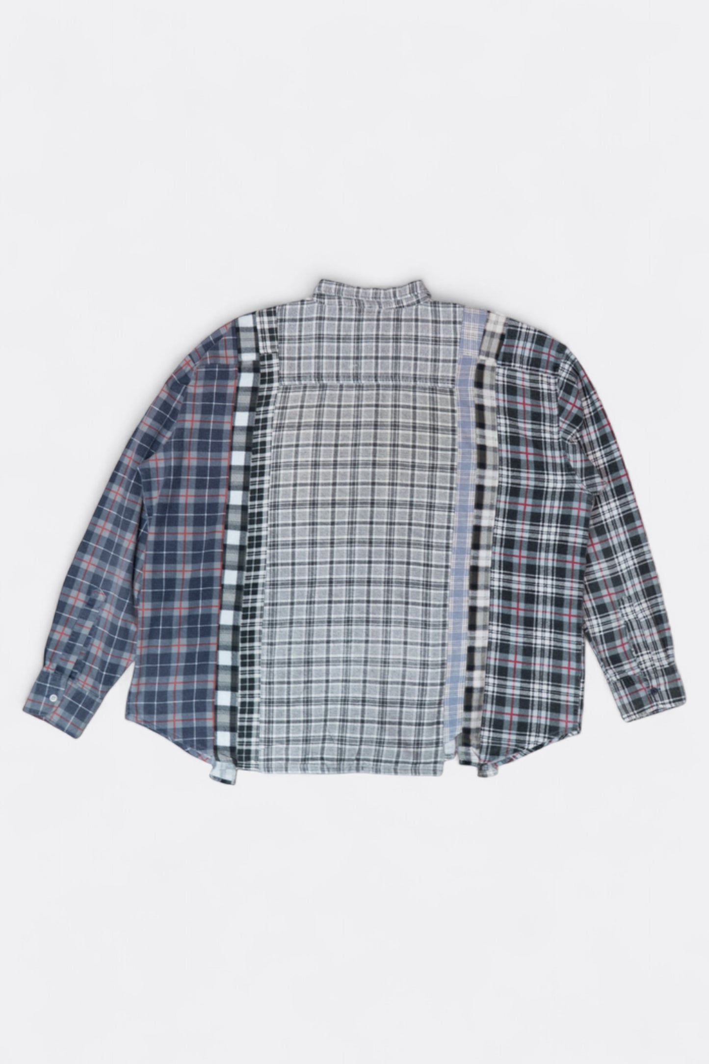 Needles - Rebuild By Needles Flannel 7 Cuts Wide Shirt (Multi B)
