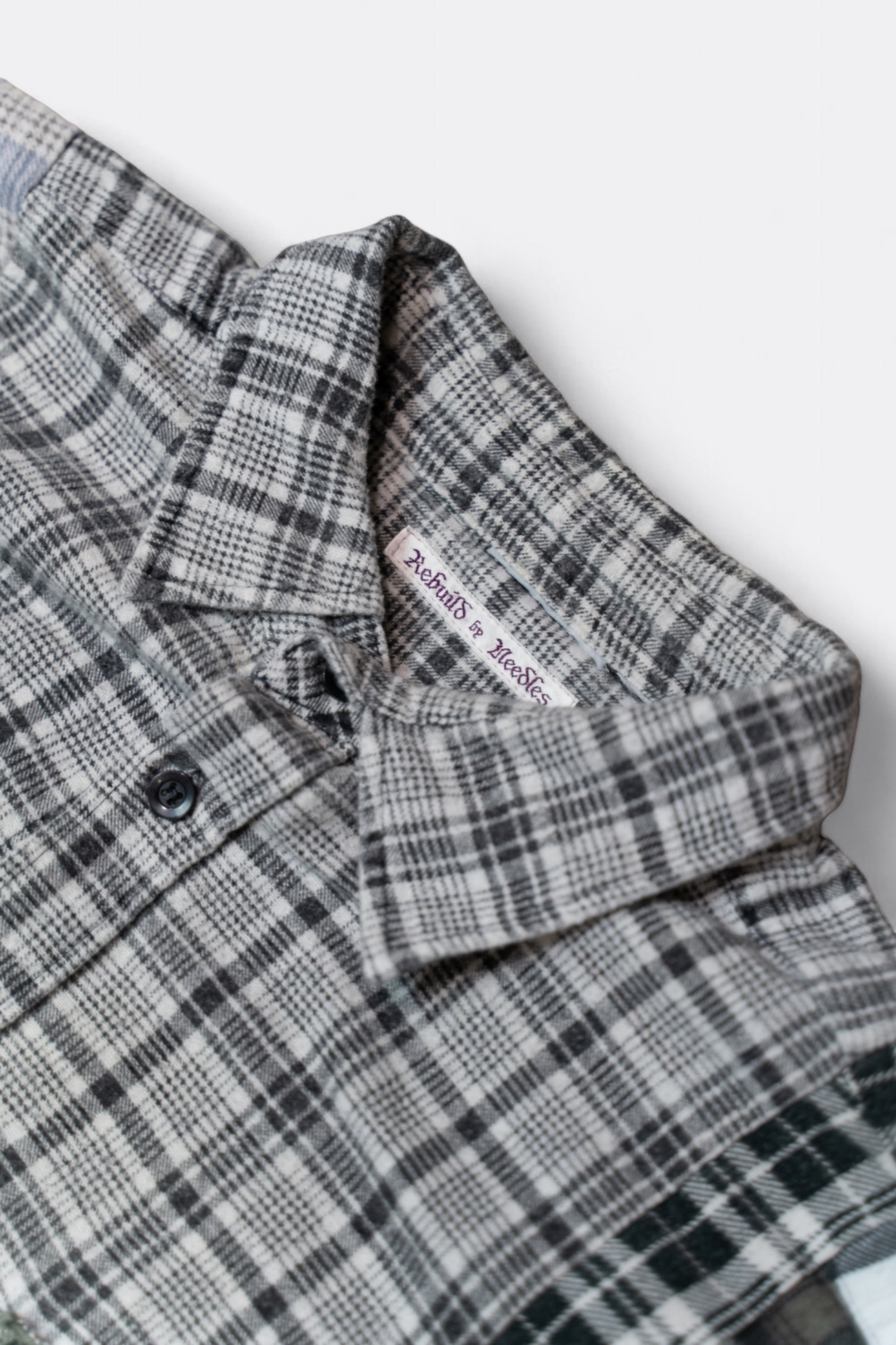 Needles - Rebuild By Needles Flannel 7 Cuts Wide Shirt (Multi B)
