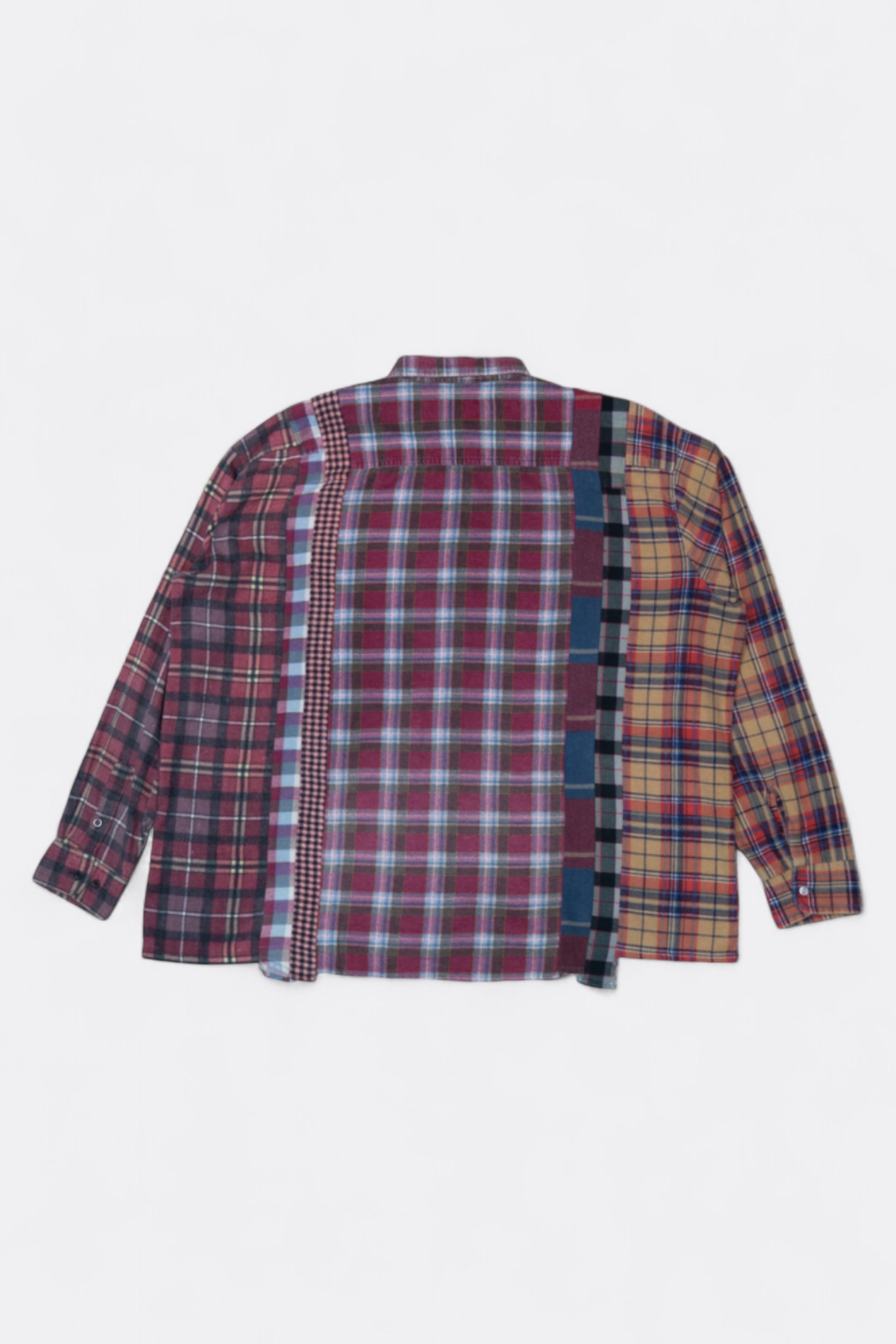 Needles - Rebuild By Needles Flannel 7 Cuts Wide Shirt (Multi C)