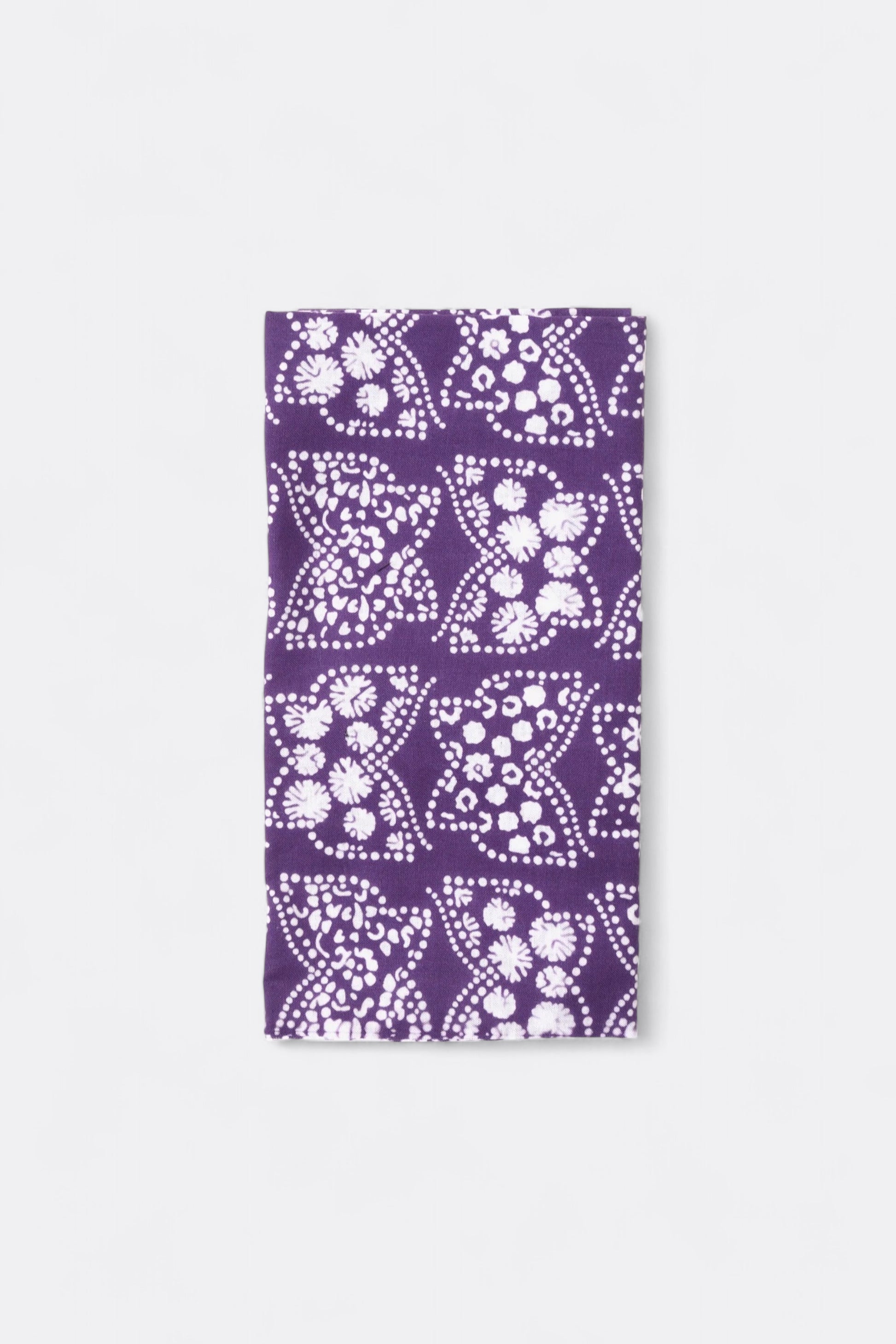 Needles - Tenugui Bandana Papillon (Purple)