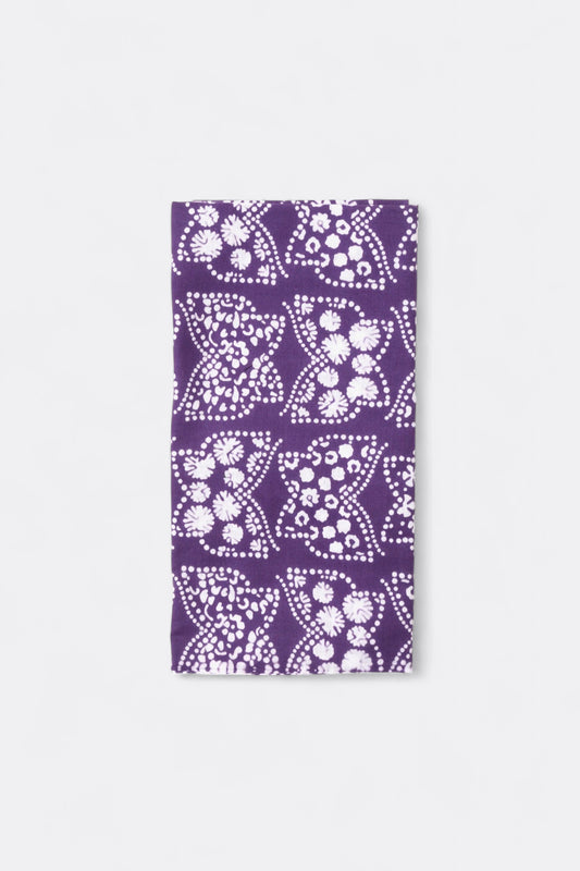 Needles - Tenugui Bandana Papillon (Purple)