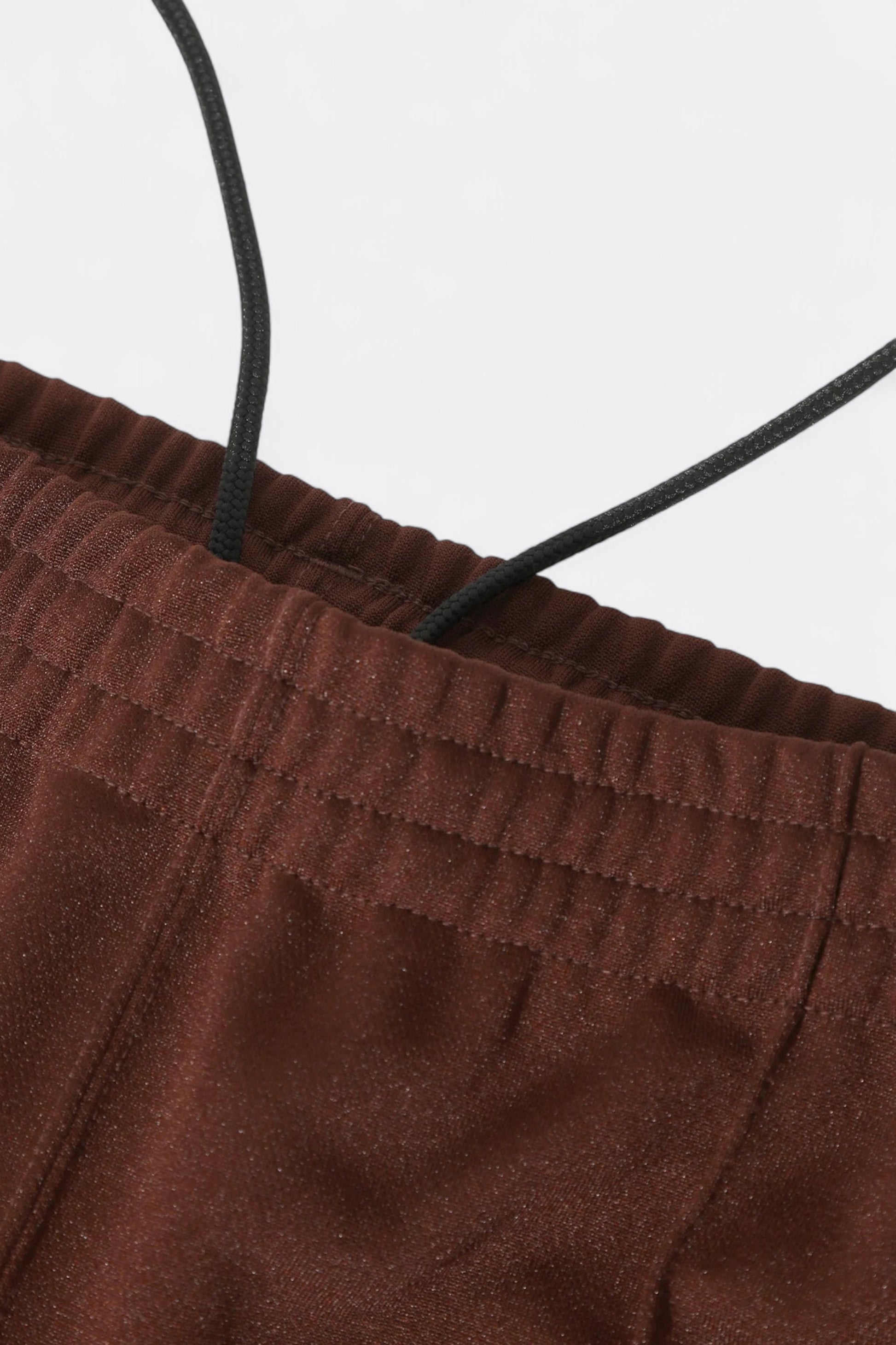 Needles - Track Pant Smooth Polyester (Brown)